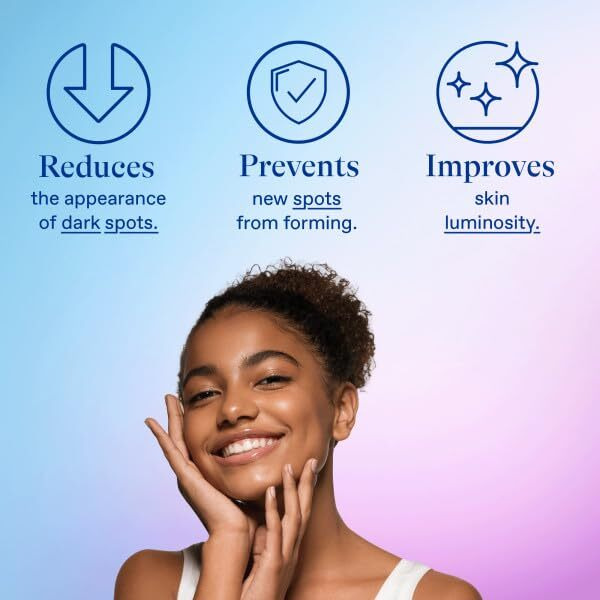 Differin Dark Spot Correcting Face Serum, Dark Spot Correcting Serum By The Makers Of Differin Gel, Gentle Skin Care For Acne Prone Sensitive Skin, 1 Oz (Packaging May Vary)