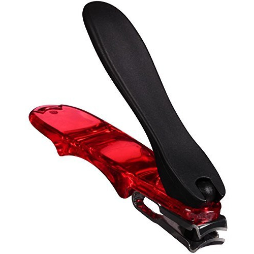 Revlon Twist & Clip Nail Clipper, 360-Degree Rotating Nail Clipper, Curved Blade