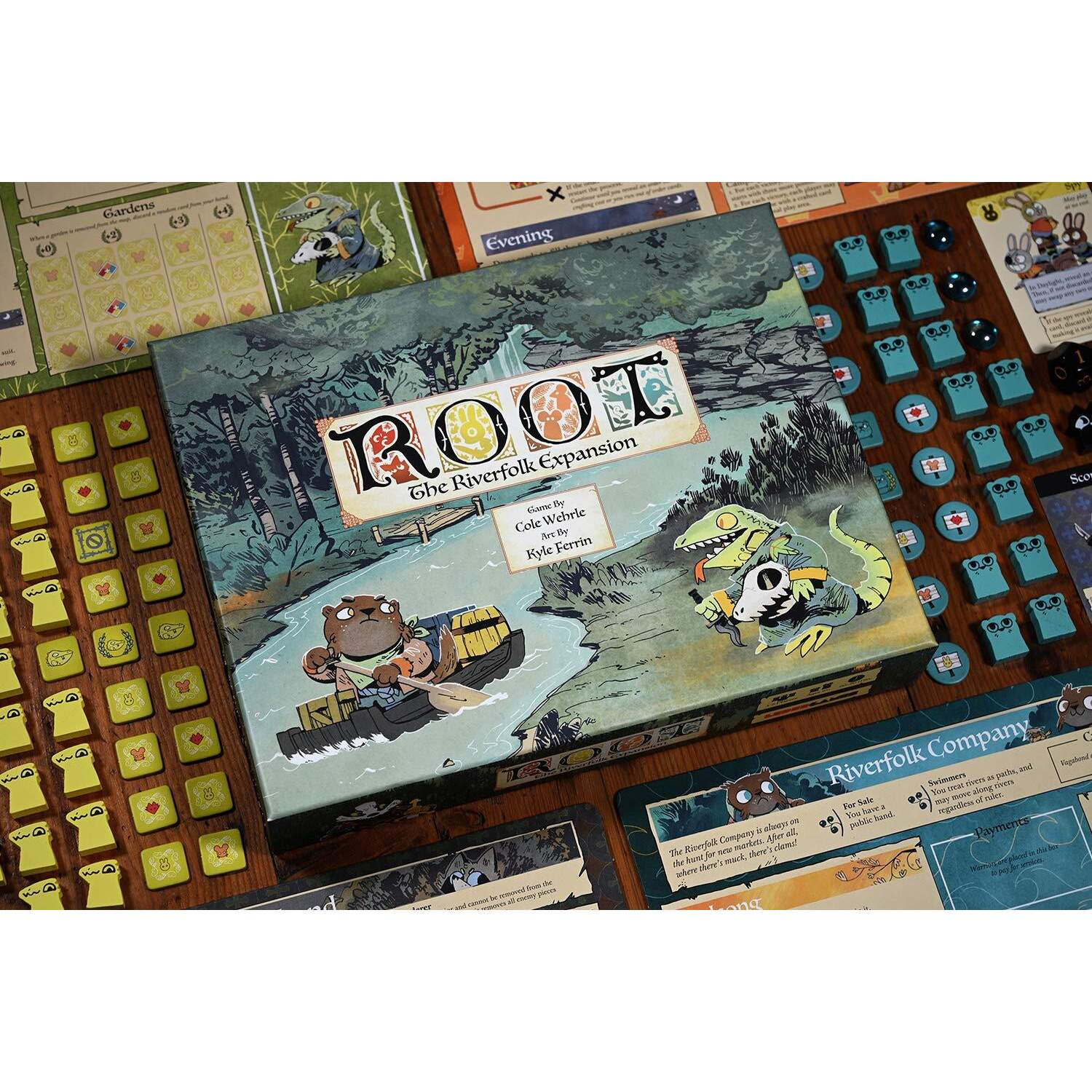Leder Games | Root The Riverfolk Expansion