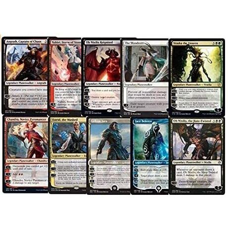 10 Mtg Assorted Planeswalkers