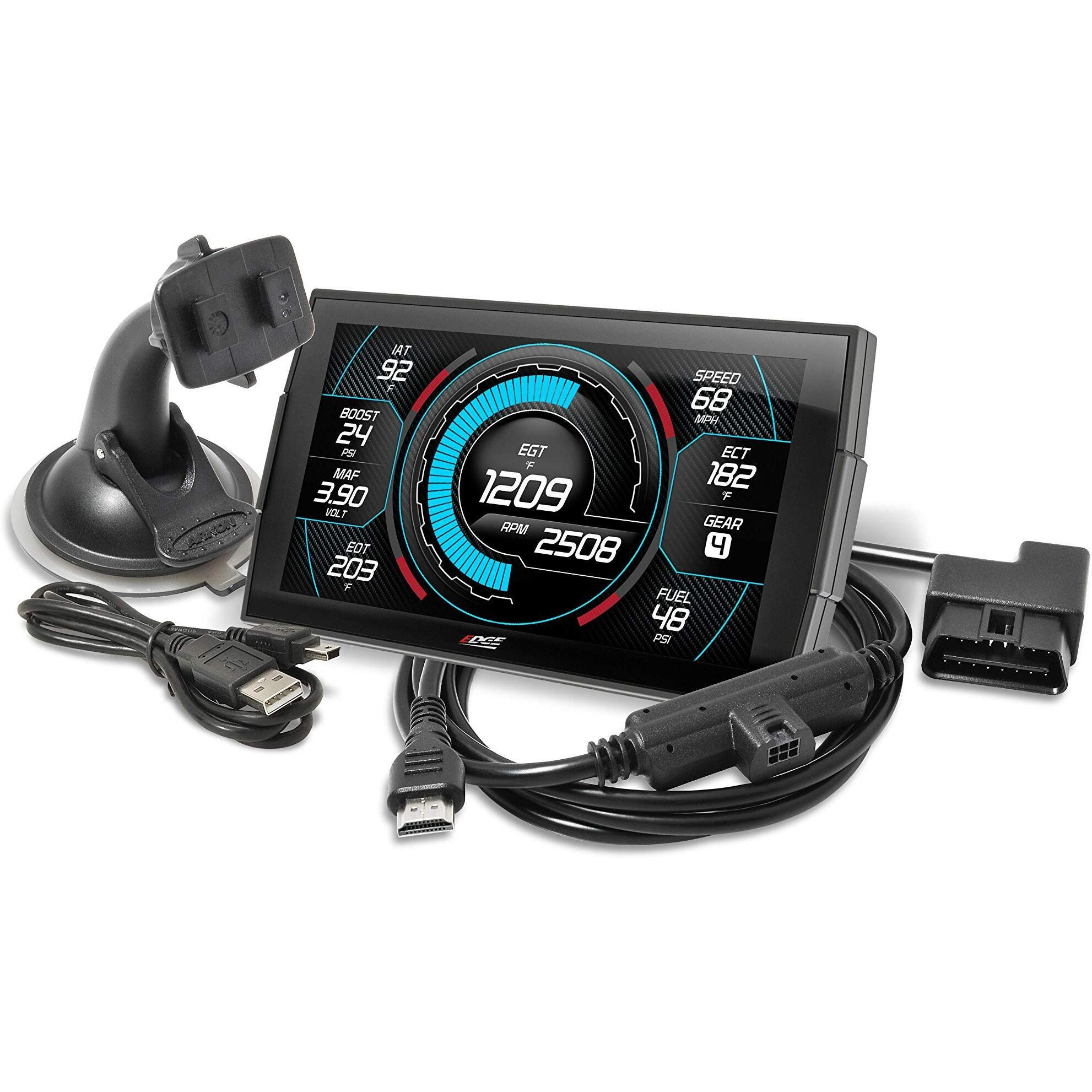 Krazy On Highways Edge Insight Cts3 Digital Gauge, Compatible With 1996 & Up Obd-Ii Vehicles. 84130-3