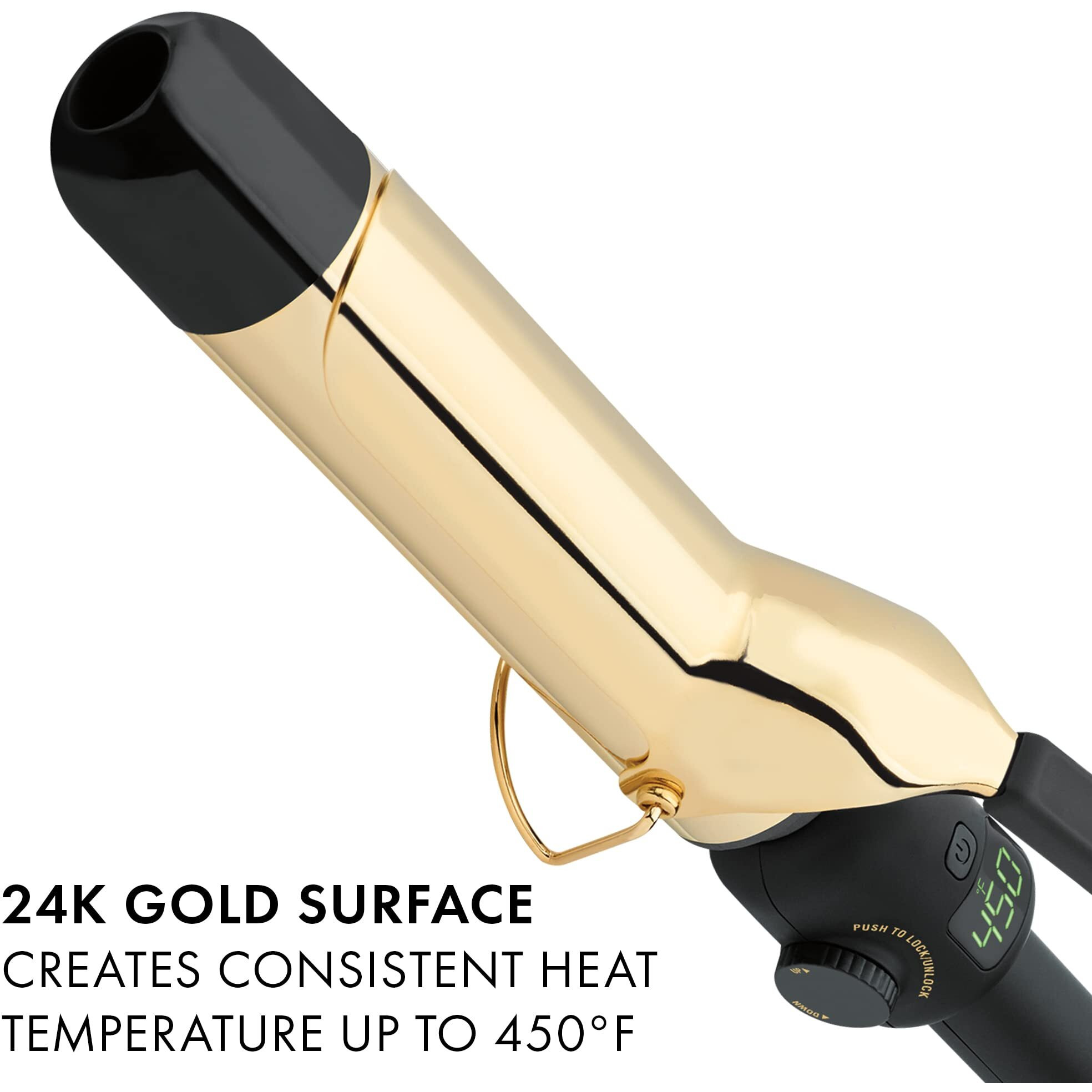 Hot Tools Professional 24K Gold 1-1/2'' Digital Curling Iron, 1 Ct.
