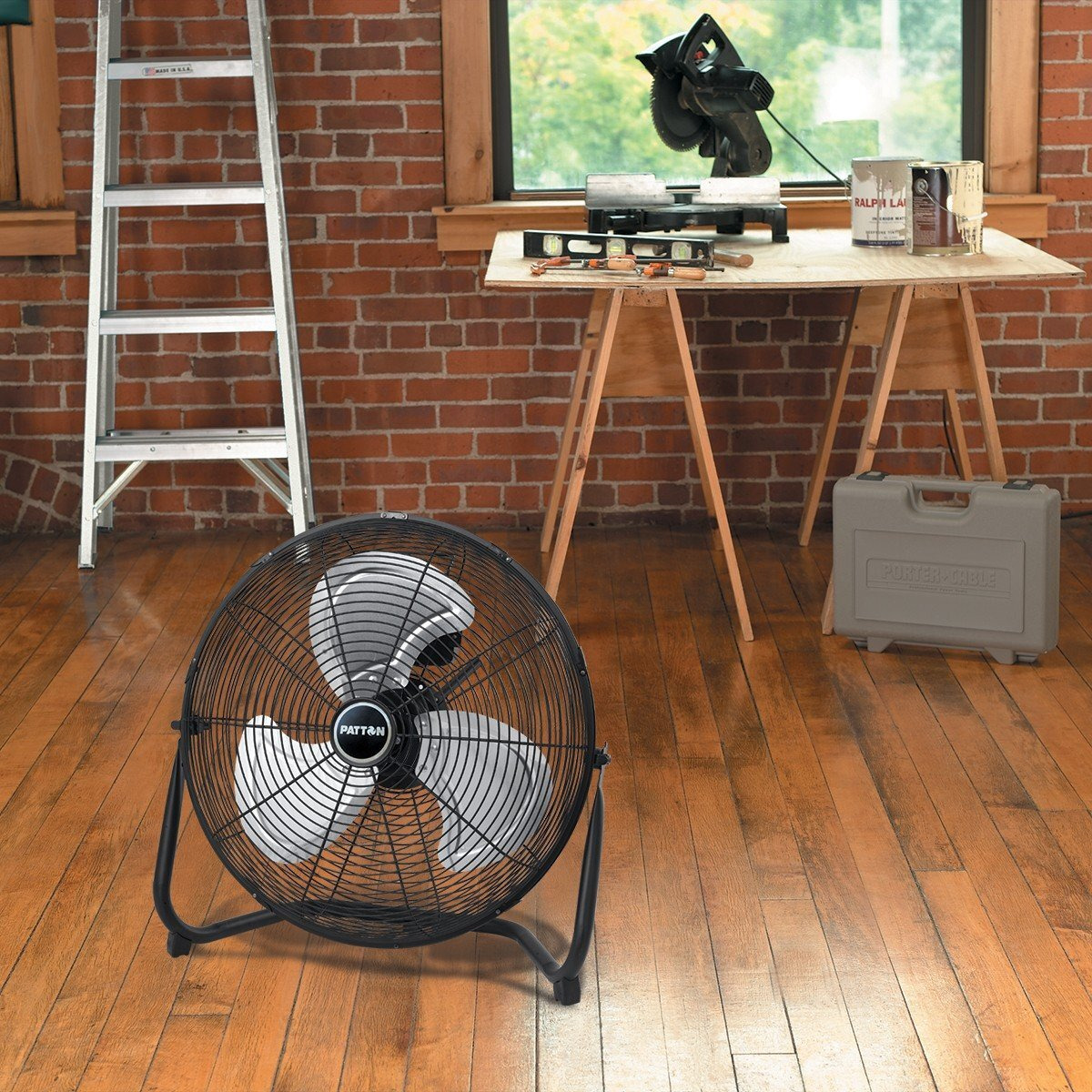 Patton Puf1810C-Bm 18-Inch High Velocity Fan,Black