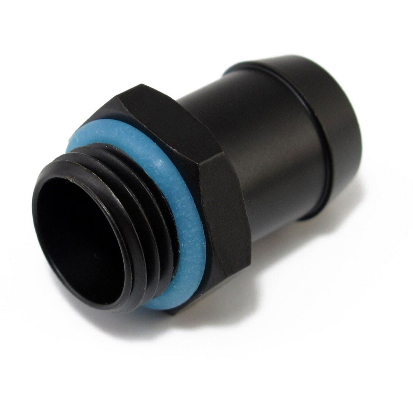Xspc G1/4"" To 1/2"" Barb Fitting For Soft Tubing, Matte Black, 6-Pack