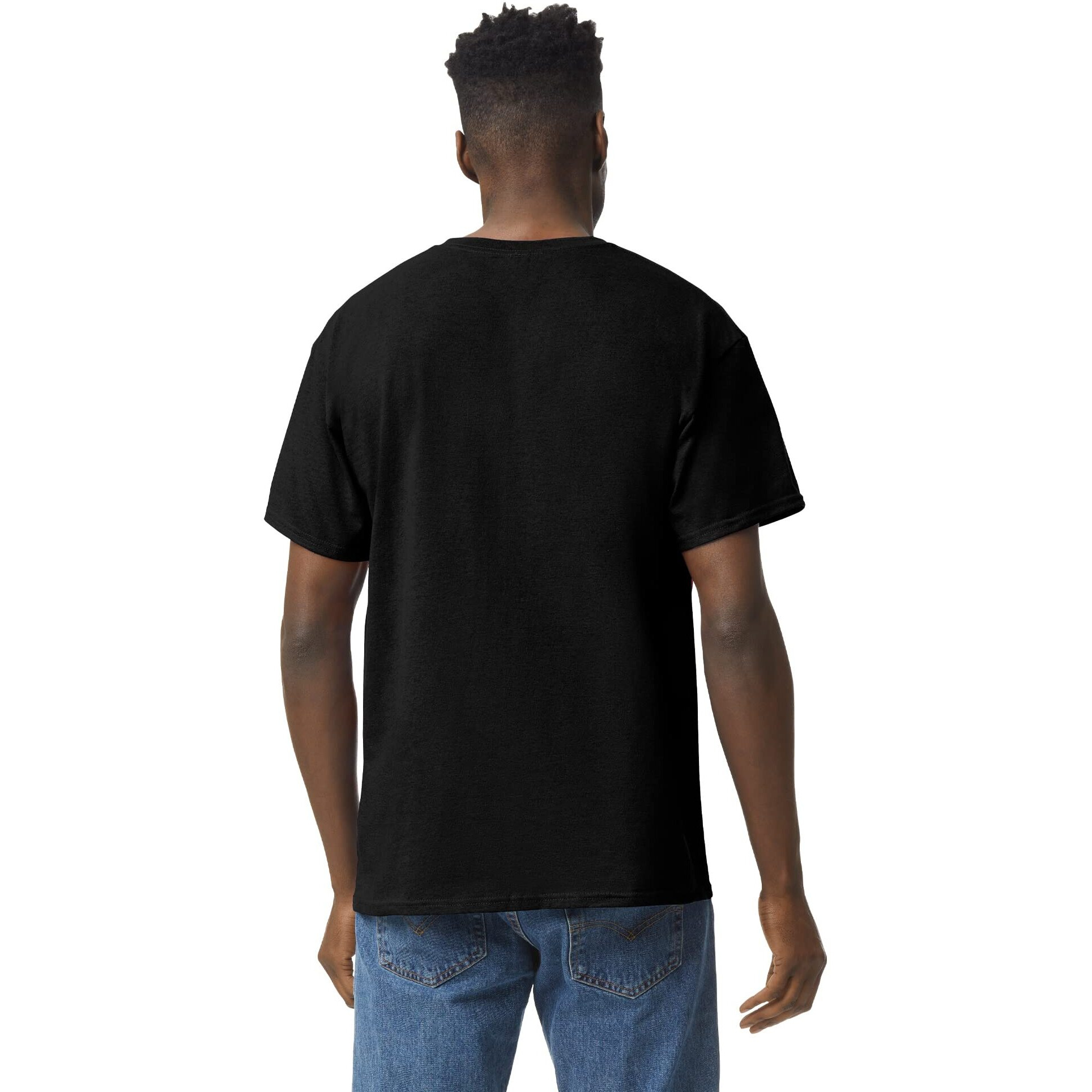 Gildan Heavy Cotton T-Shirt G5000, Black (10-Pack), X-Large