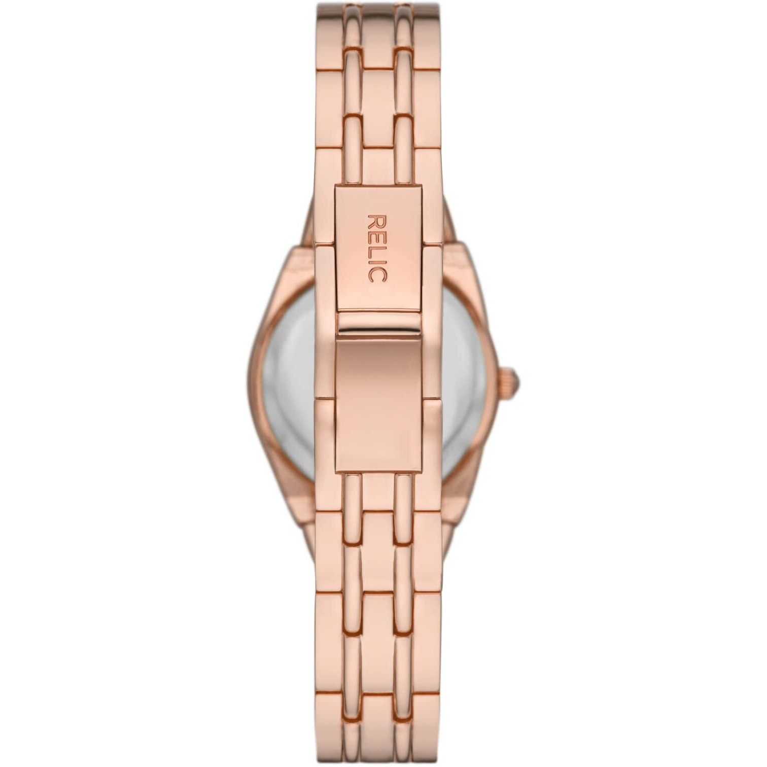 Queen's Court Three-Hand Rose Gold Tone Metal Watch Gift Set With Bracelet Accessories (Model Zr97001)