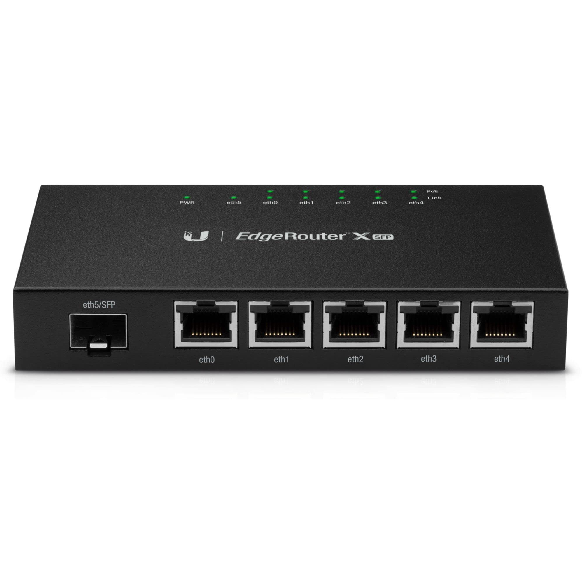 Ubiquiti Networks Edgerouter X, 5-Port Gb 1Xsfp With Poe, 11885 (With Poe)
