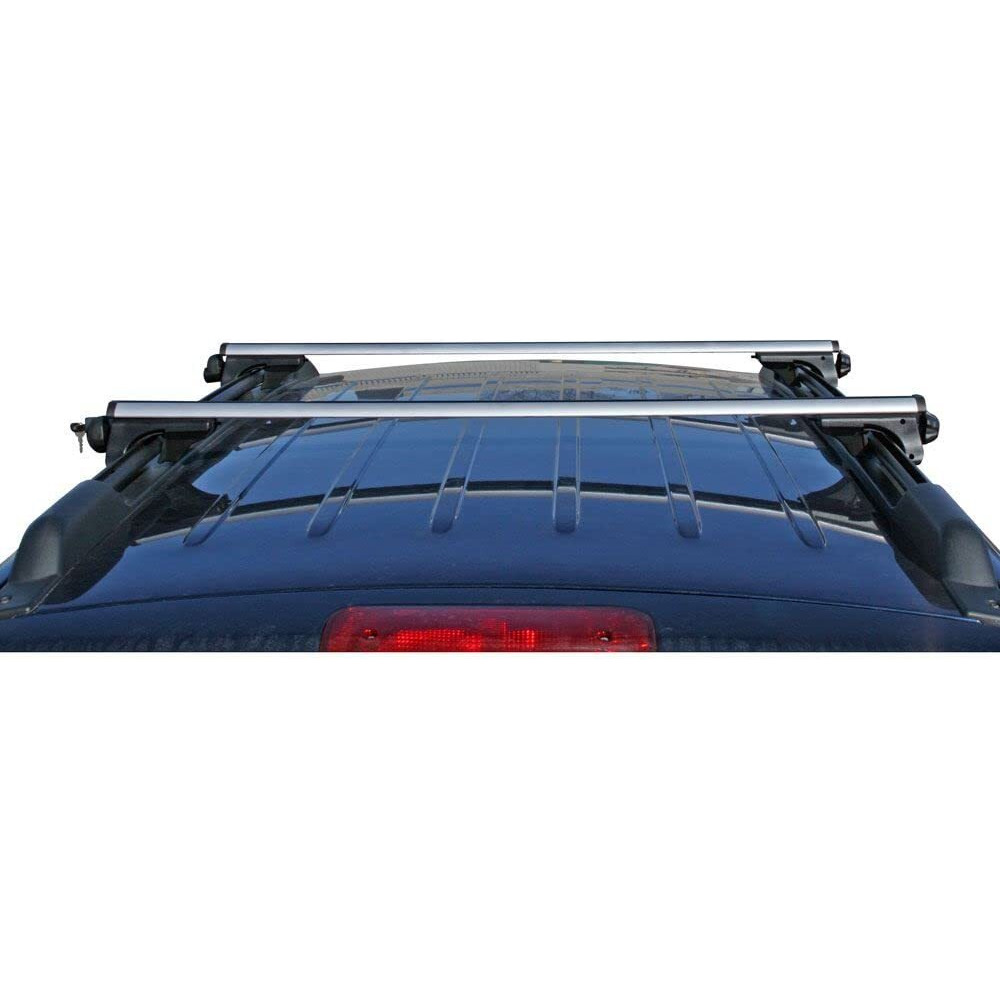 Apex Side Rail Mounted Aluminum Roof Cross Bars - Universal Up To 50""