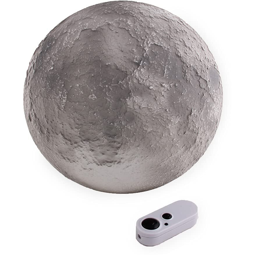 Uncle Milton Moon In My Room - 12 Light-Up Lunar Phases, Remote Control Or Automatic, Stem Toy, Great Gift For Boys & Girls Ages 6+