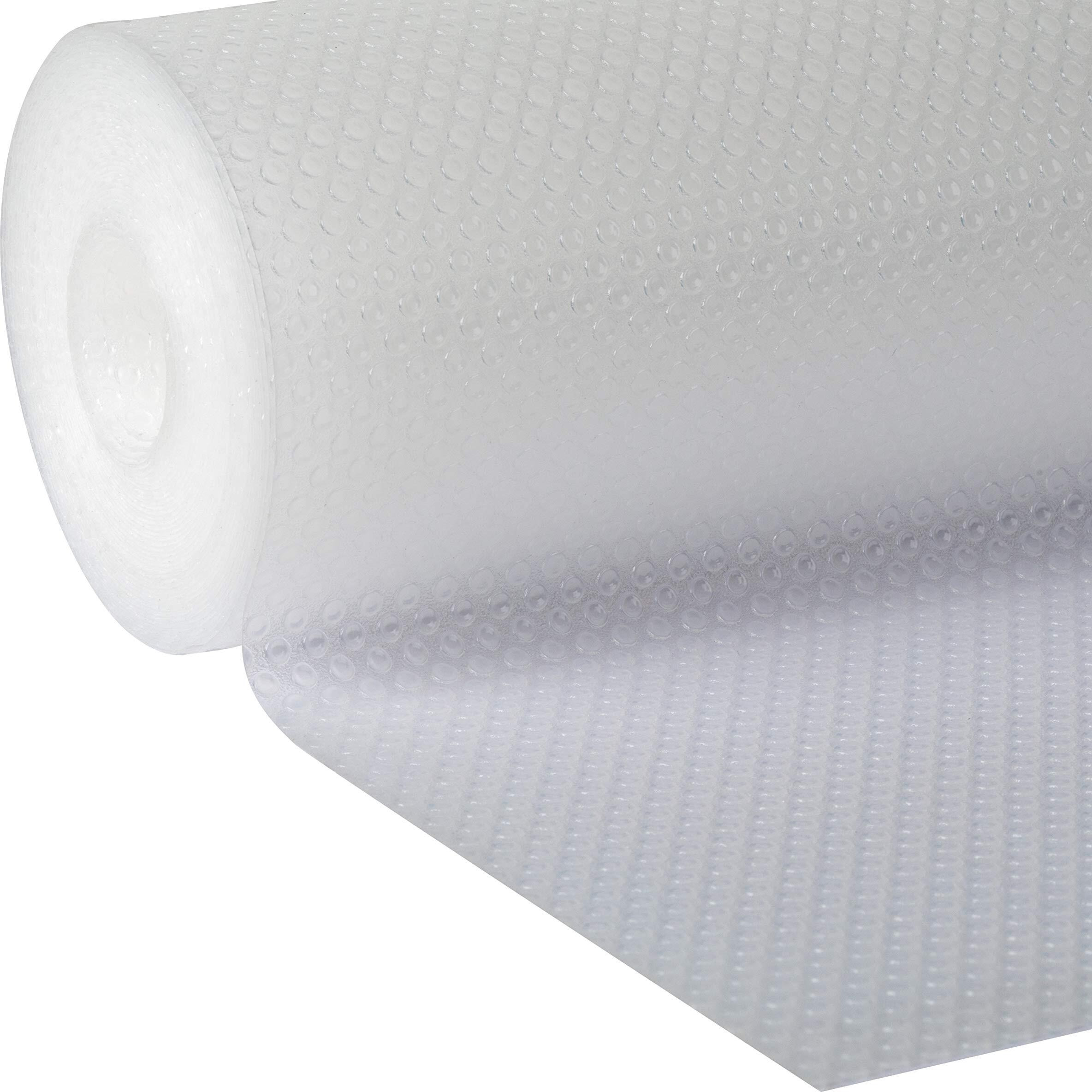 Duck Brand Clear Classic Easy Liner Shelf Liner, Non-Adhesive, Clear, 12 Inches X 20 Feet