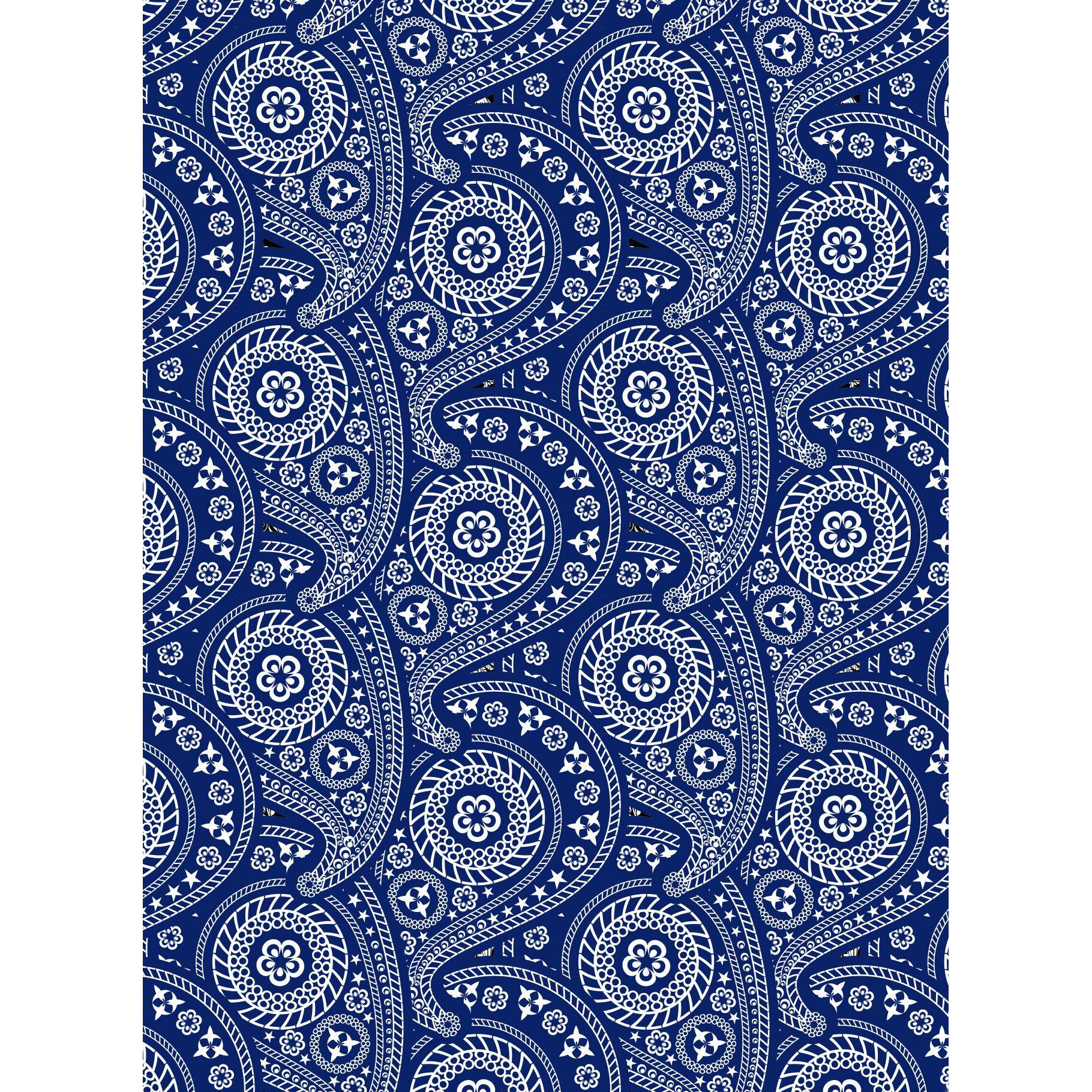 Westex Paisley Heavy Duty Ironing Board Cover And Pad, Thick 3-Layer Stain Resistant Padding, Elasticized Skirt, Click-To-Close Fastener, 15 X 54 Inch (Board Not Included, Cover Only)