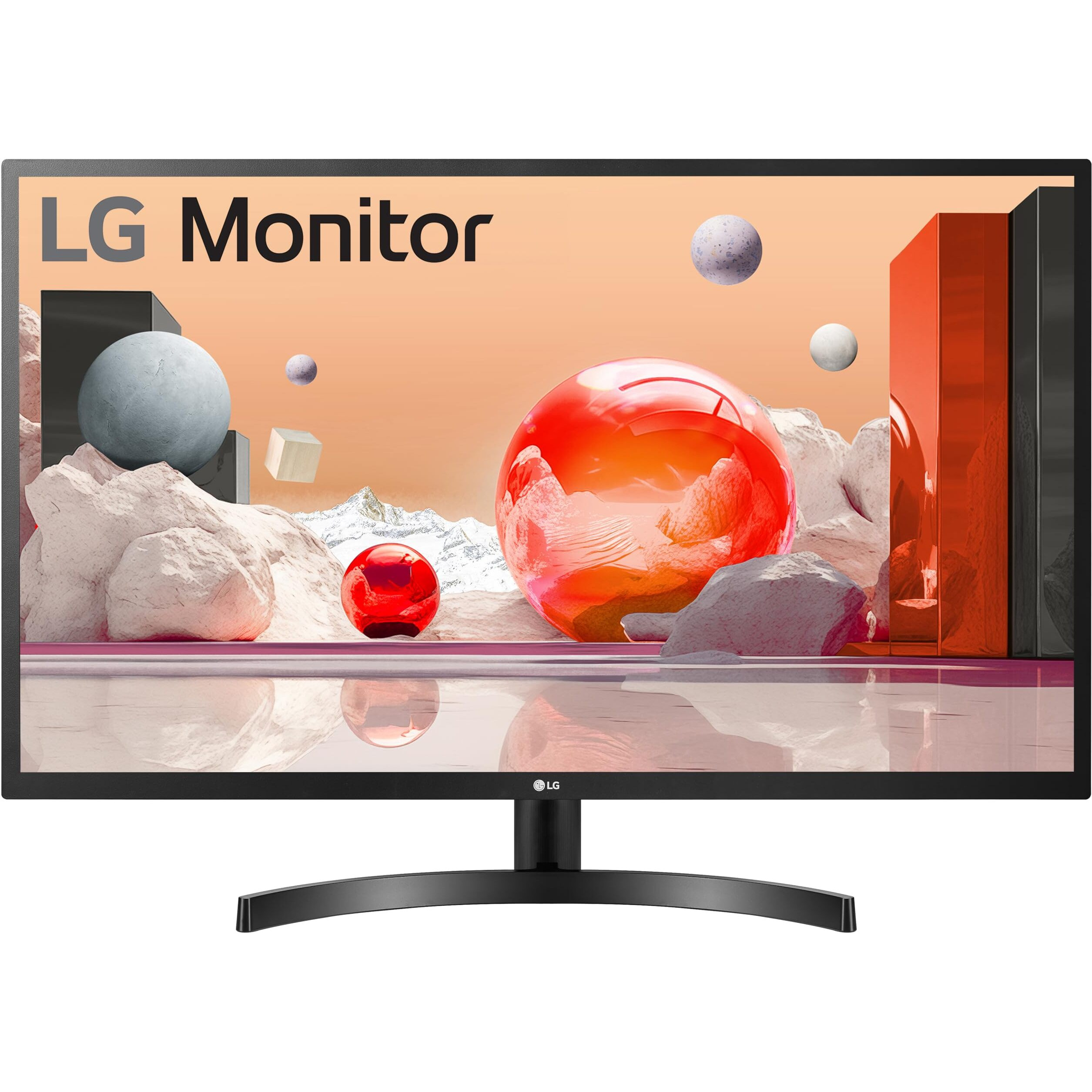 Lg Fhd 32-Inch Computer Monitor 32Ml600M-B, Ips With Hdr 10 Compatibility, Black