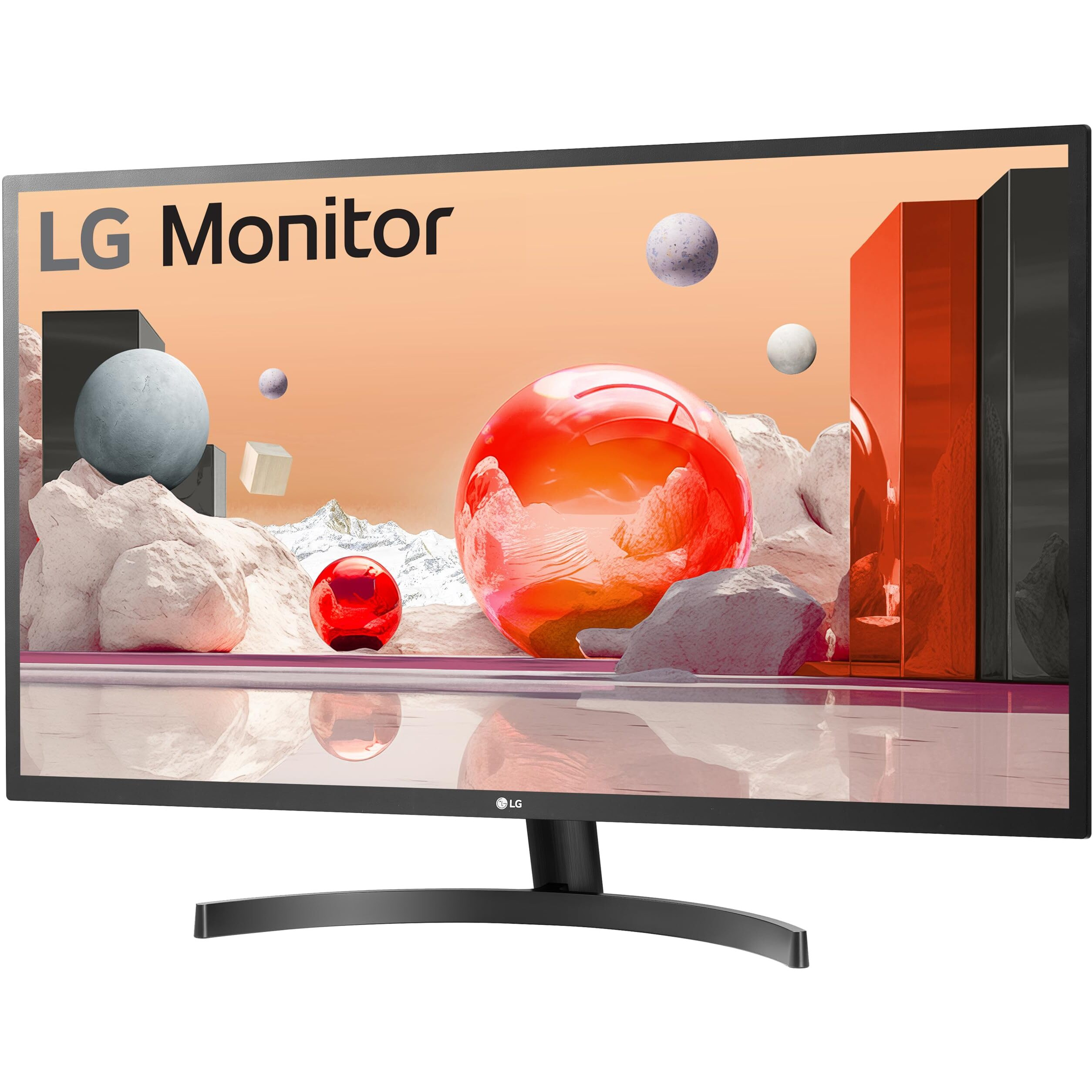 Lg Fhd 32-Inch Computer Monitor 32Ml600M-B, Ips With Hdr 10 Compatibility, Black