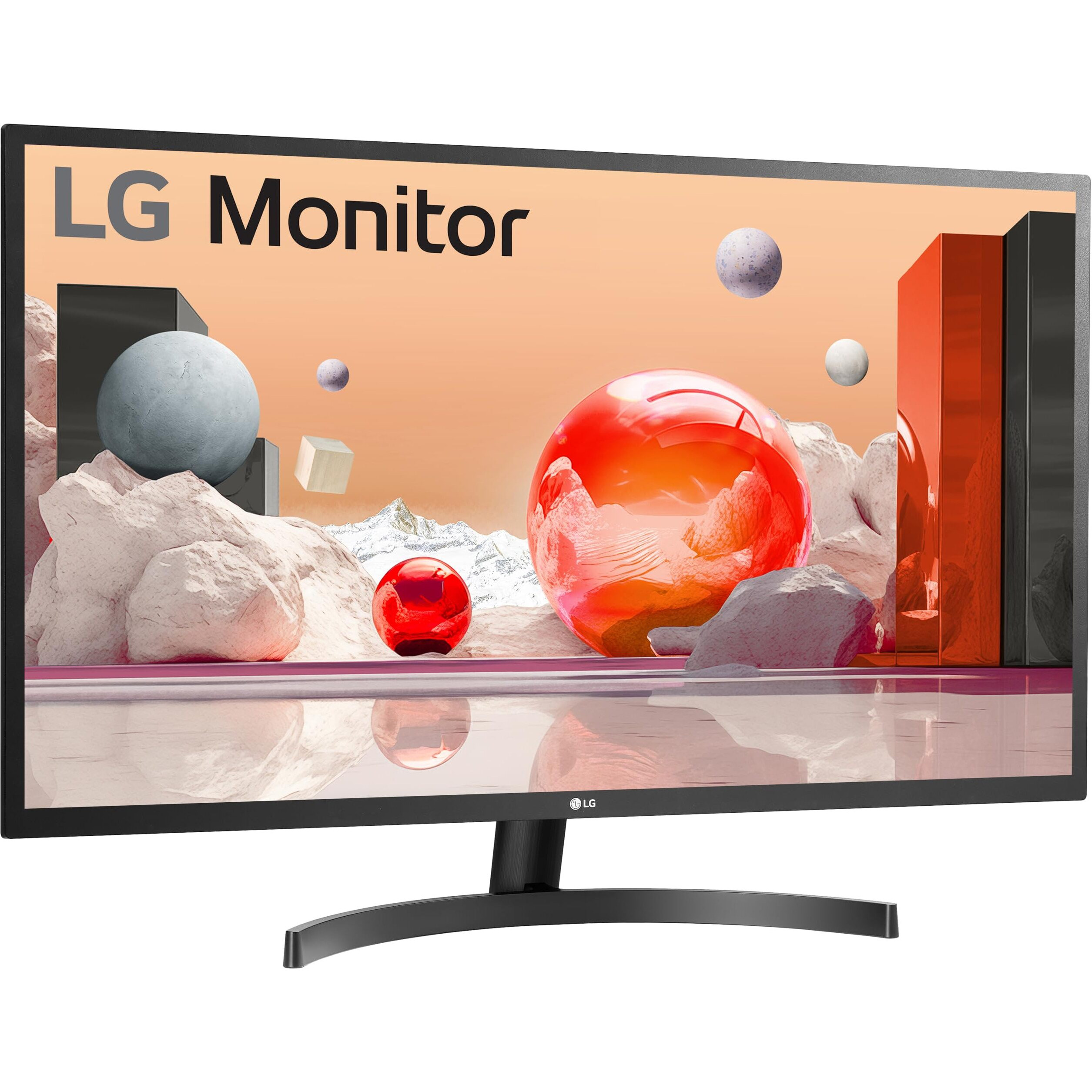Lg Fhd 32-Inch Computer Monitor 32Ml600M-B, Ips With Hdr 10 Compatibility, Black