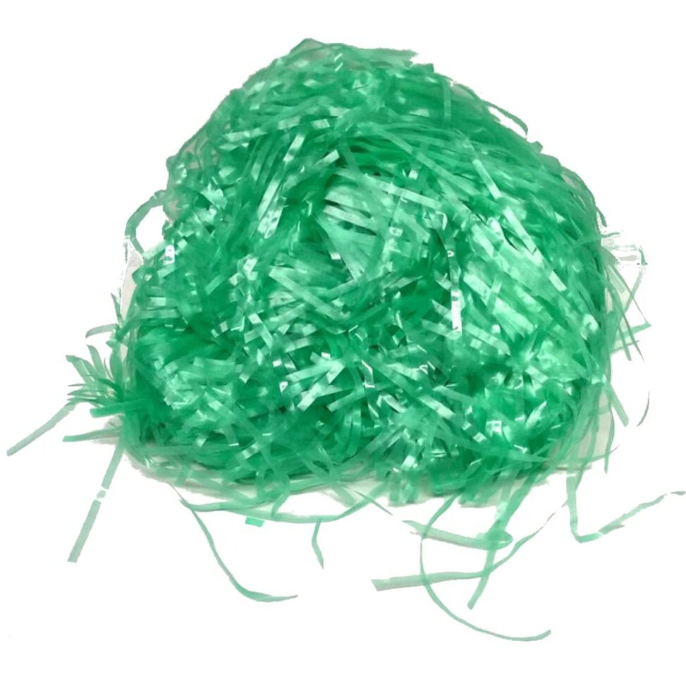 Single Package 1.75 Ounce Green Easter Basket Grass