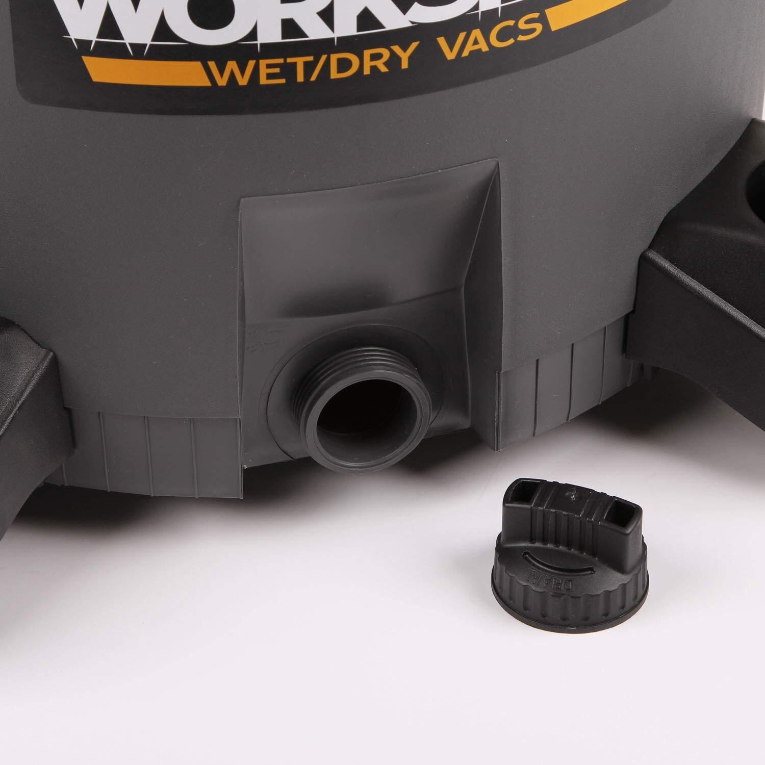 Workshop Wet/Dry Vacs Vacuum Ws1600Va High Capacity Wet/Dry Vacuum Cleaner, 16-Gallon Heavy-Duty Shop Vacuum Cleaner, 6.5 Peak Hp Wet And Dry Vacuum