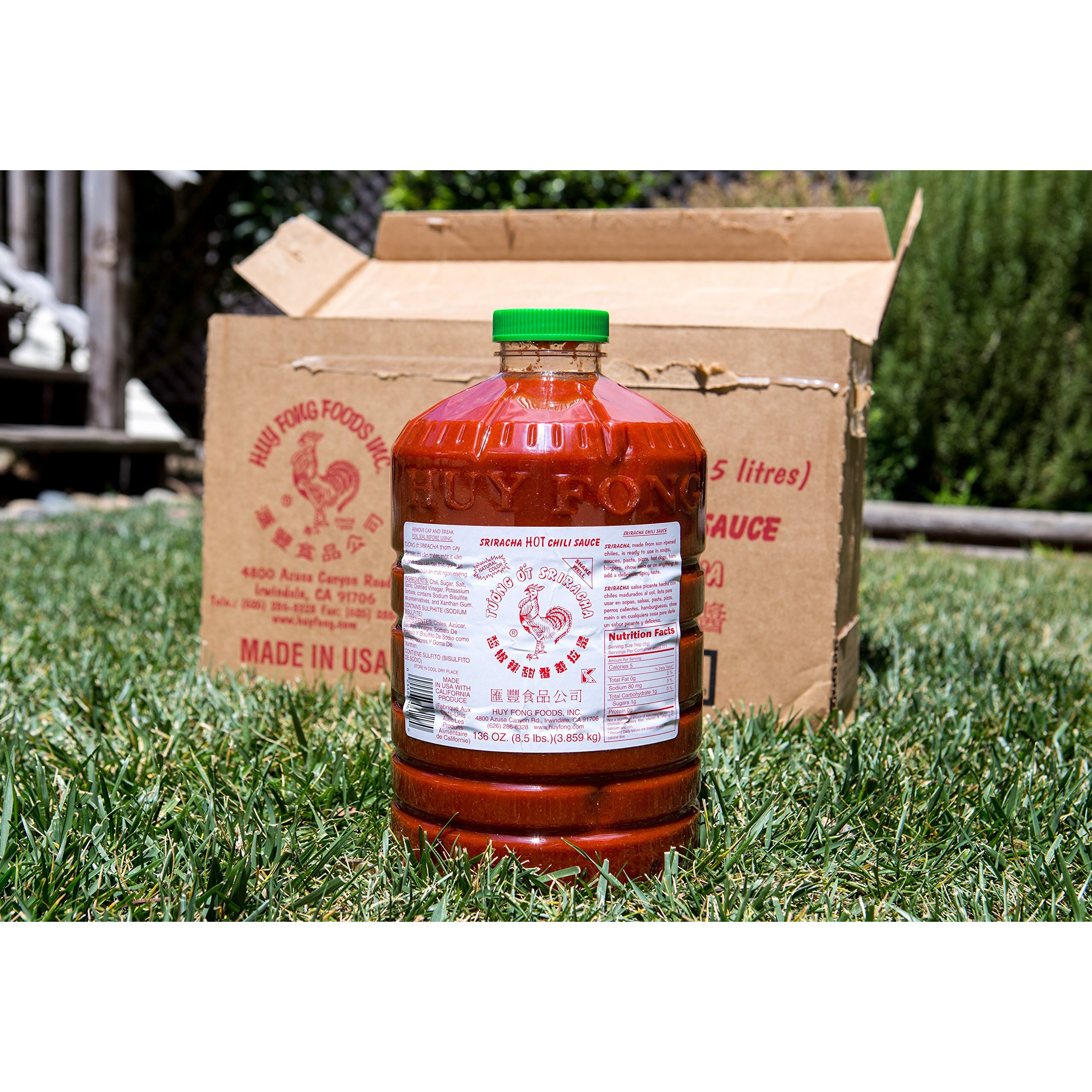 Huy Fong Sriracha, Chili, 8.5 Pound