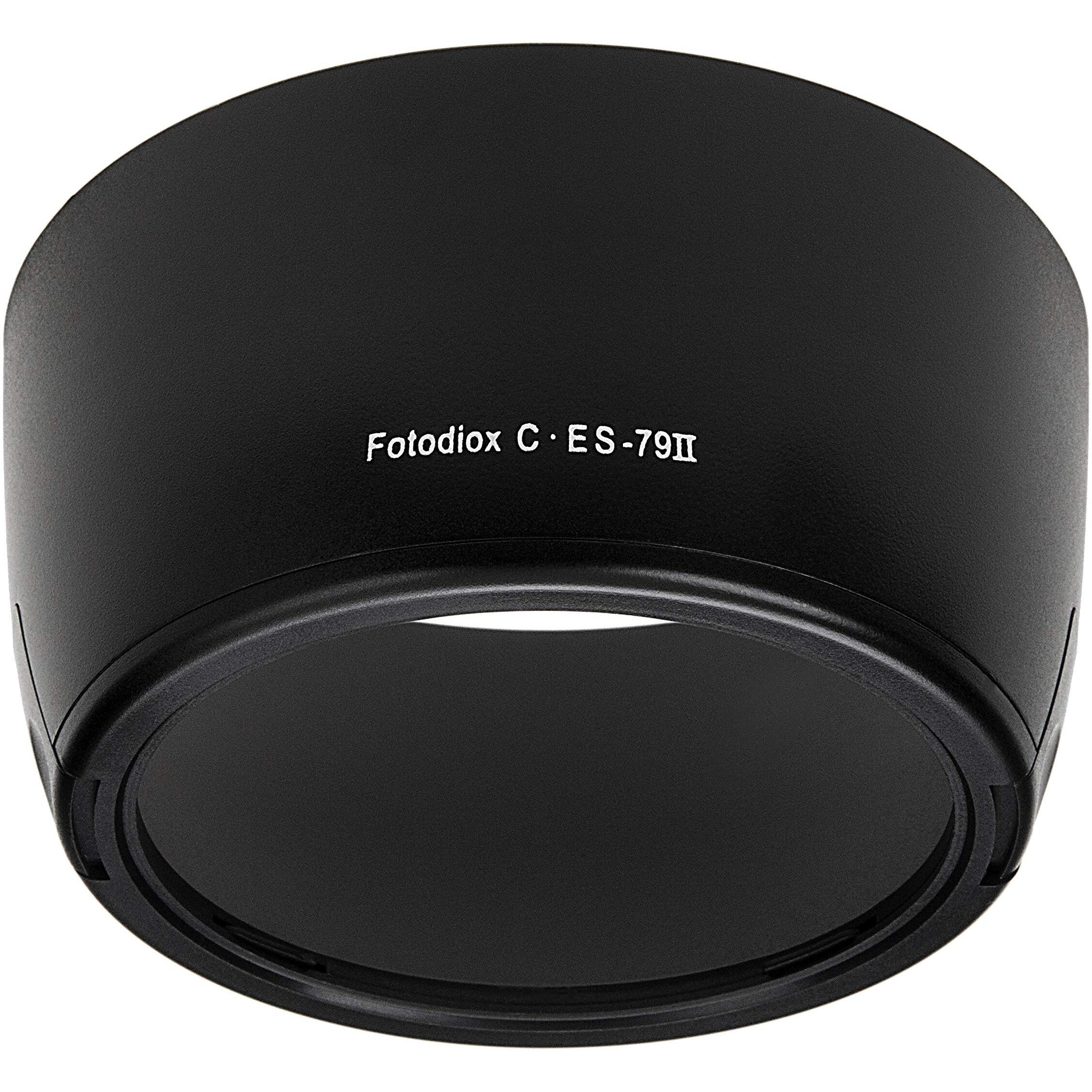 Fotodiox Lens Hood Replacement For Es-79Ii Compatible With Ef 85Mm F/1.2L Usm And Ef 80-200Mm F/2.8L Lenses
