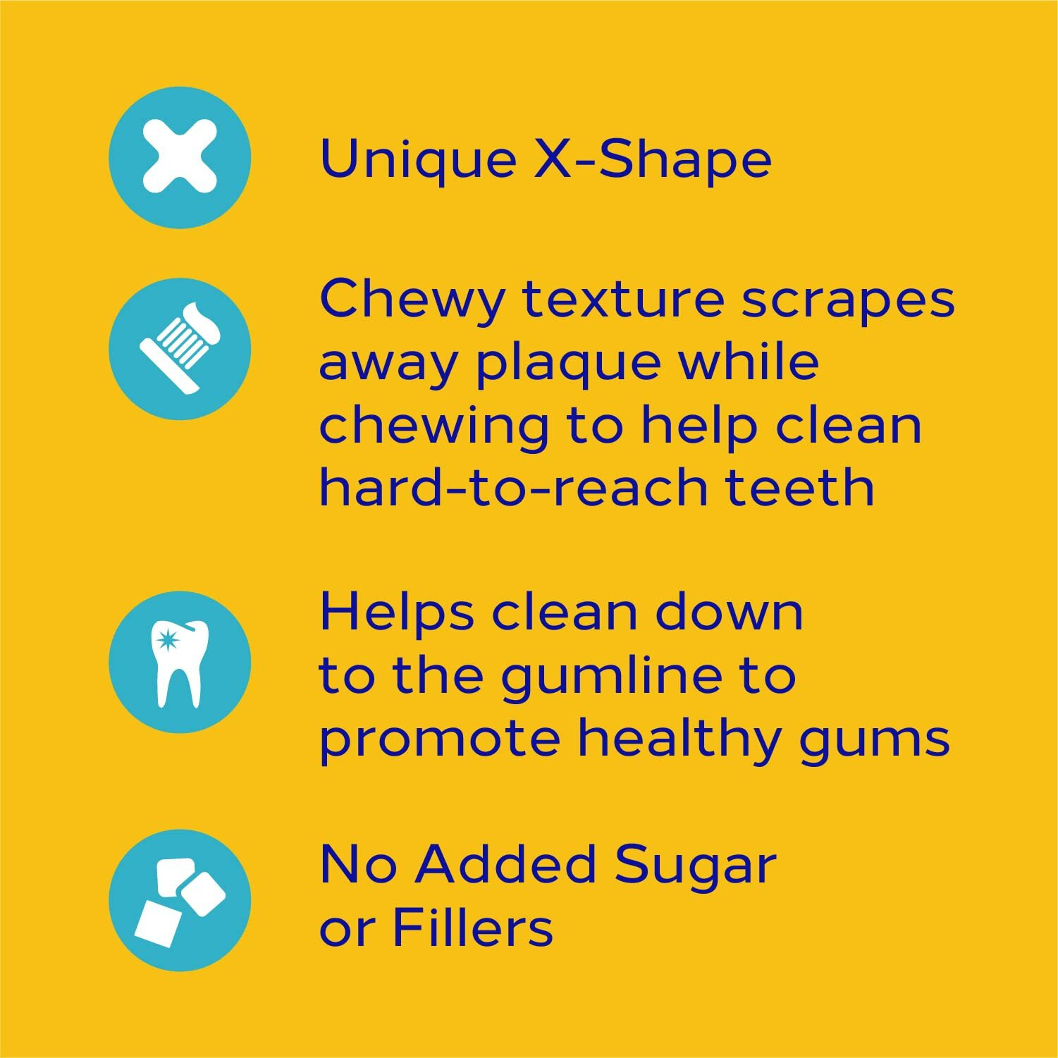 Pedigree Dentastix Large Dog Dental Treats Original Flavor Dental Bones, 2.08 Lb. Value Pack (40 Treats)