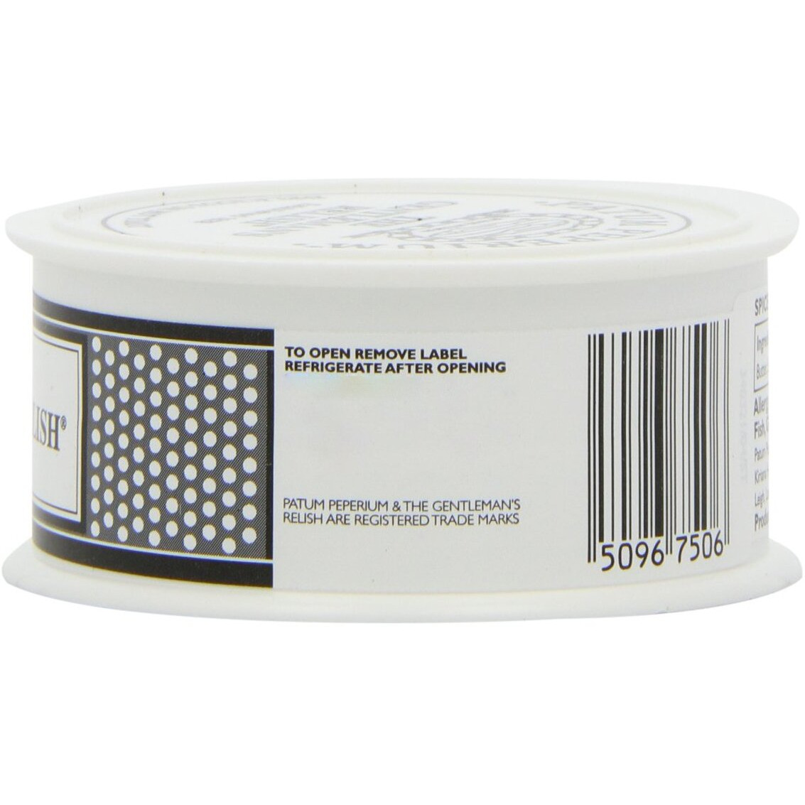 Patum Peperium Anchovy Relish The Gentleman's Relish 71G