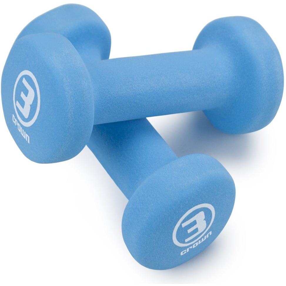 Set Of 2 Body Sculpting Hand Weights - Soft Neoprene Coated Dumbbell Set - Supplies For Exercise, Workout, Weight Loss, Body Building - For Men, Women, Seniors, Teens, And Youth