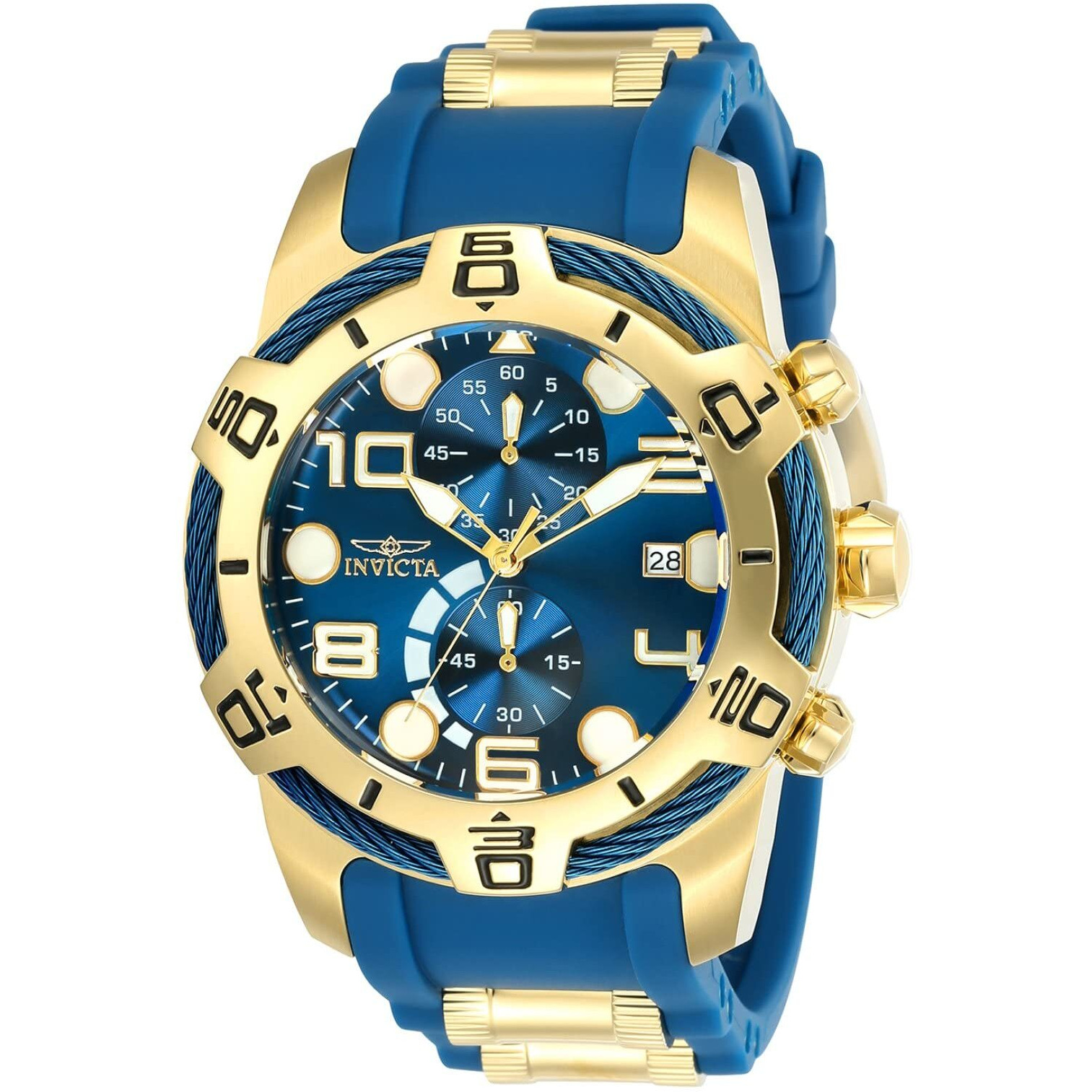Invicta Men's 24217 Bolt Analog Display Quartz Two Tone Watch