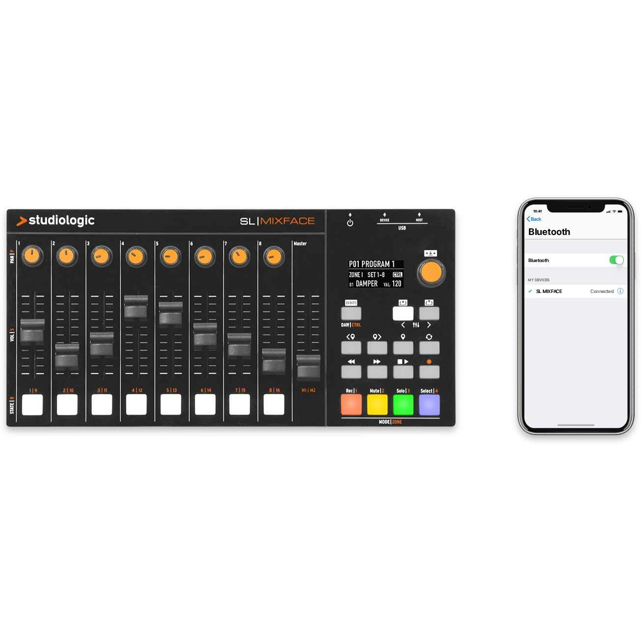 Studiologic Sl Mixface 4-Layer Control Surface