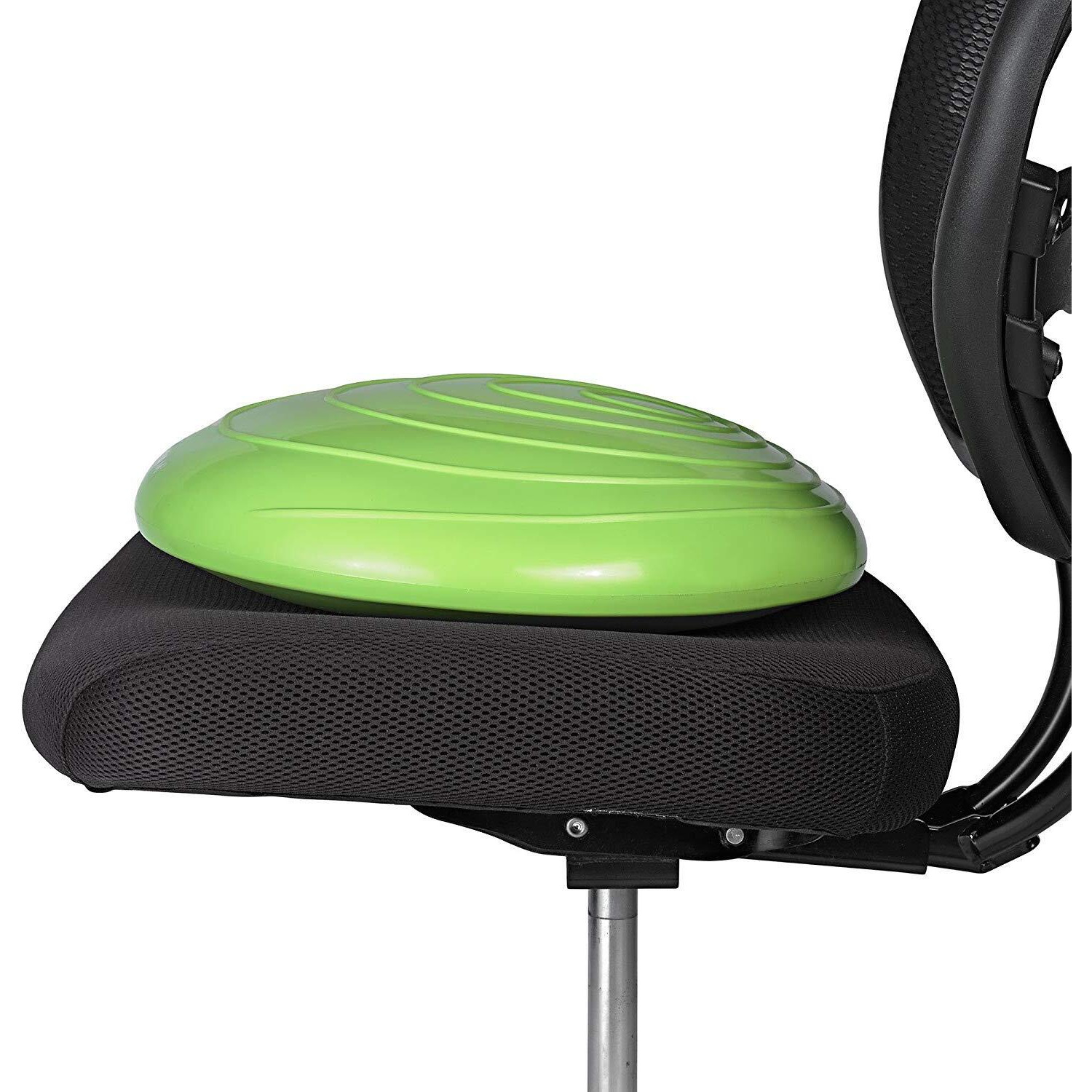 Gaiam Balance Disc Wobble Cushion Stability Core Trainer For Home Or Office Desk Chair & Kids Classroom Sensory Wiggle Seat - Wasabi