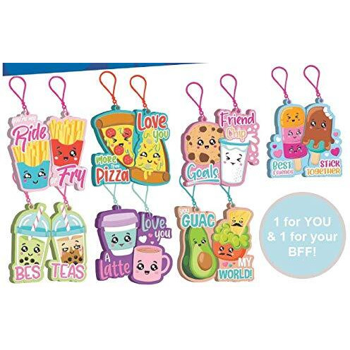 Bullsitoy Bff Charms 2 Pack - 1 For You - 1 For Your Bestie - Lot Of 4 Blind Bags