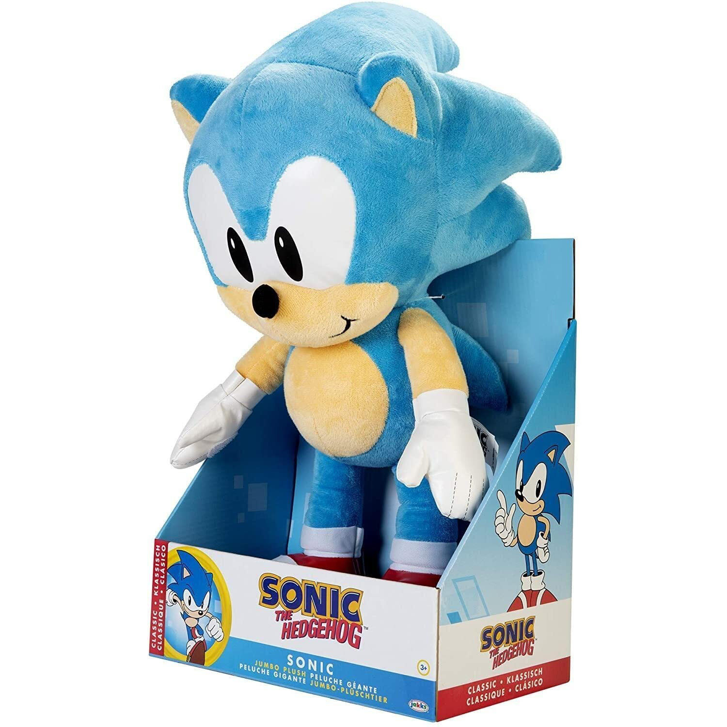 Sonic The Hedgehog Sonic Jumbo Plush 18 Inches Tall