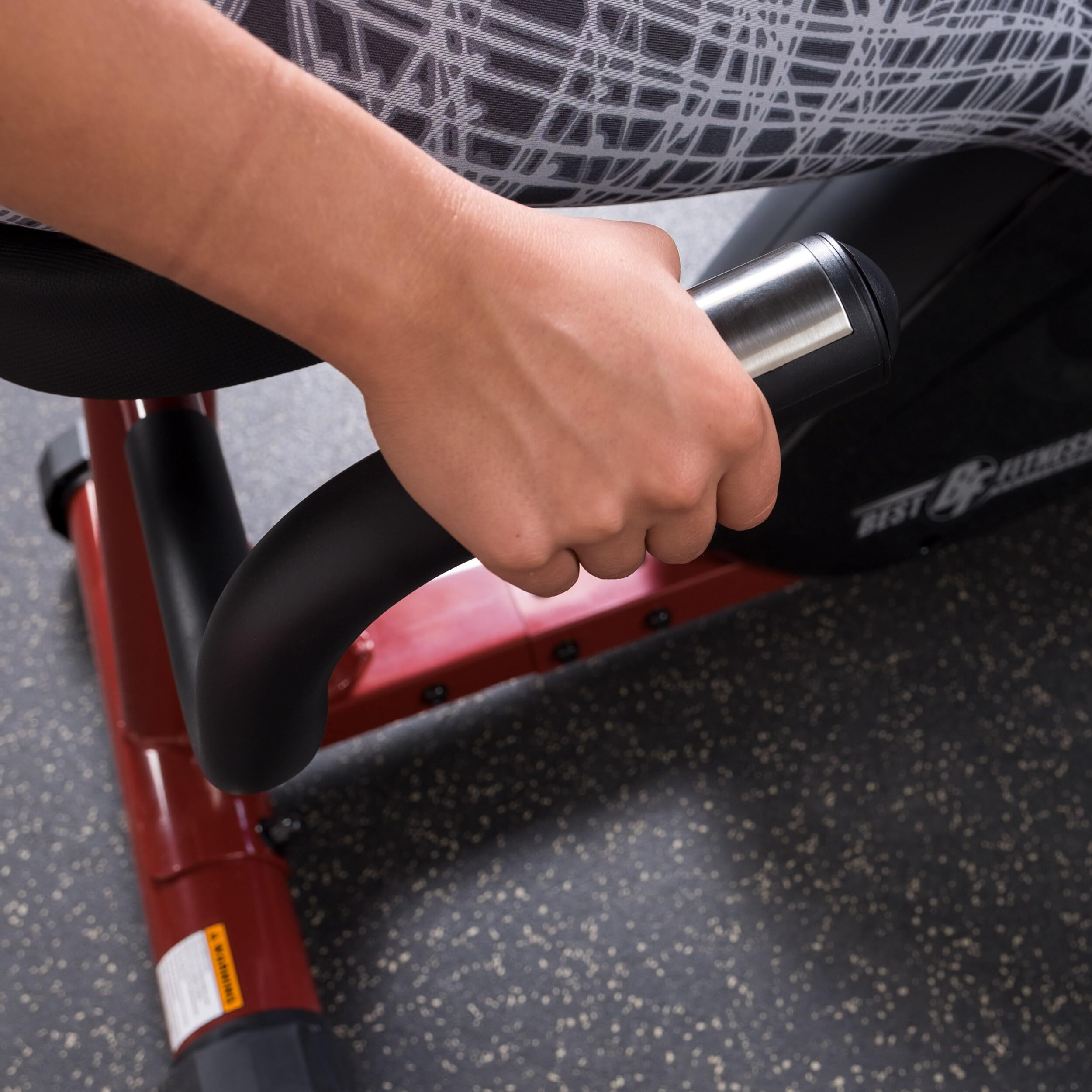 Body-Solid Best Fitness (Bfrb1R) Recumbent Exercise Bike For Home - Indoor Workout Stationary Bike With Lcd Display & Adjustable Magnetic Resistance