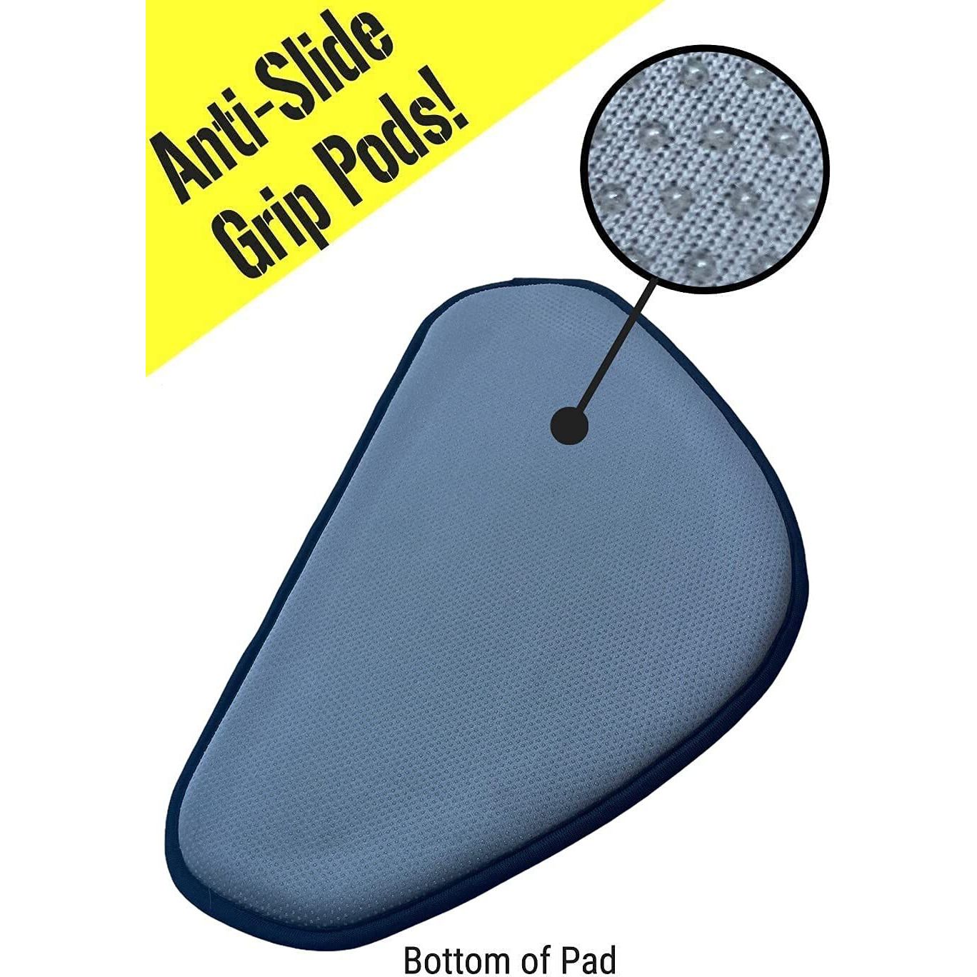 Treadlife Fitness Exercise Bike Seat Cushion - Designed To Fit Recumbent Bikes