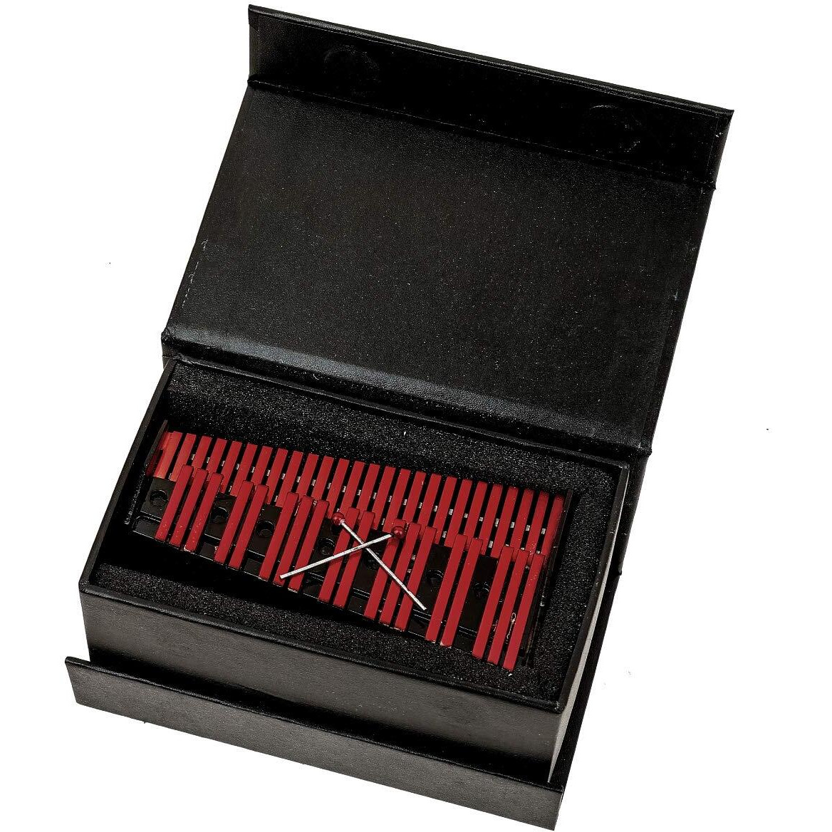 Seawoo Miniature Xylophone With Case Mini Percussion Musical Instrument Mini Marimba Miniature Dollhouse Model Christmas Ornament And Gift (Xylophone)