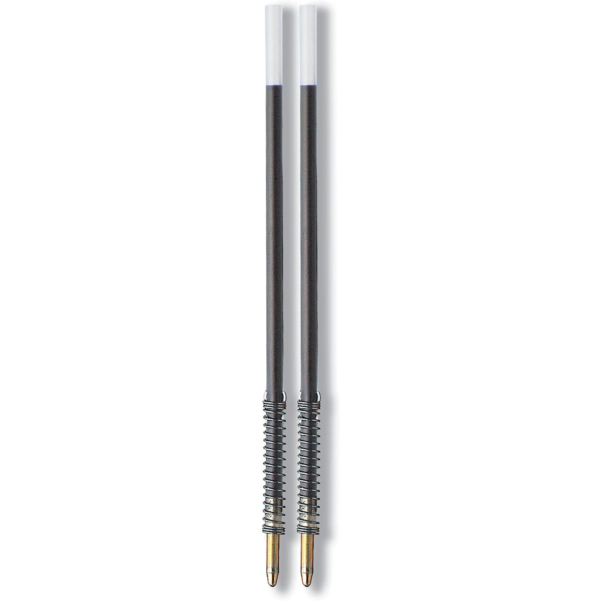 Bic Pen Refill For Wide Body/Velocity/Clear Click, Medium Point, Pack Of 2, Blue - Mrc21-B-Blu