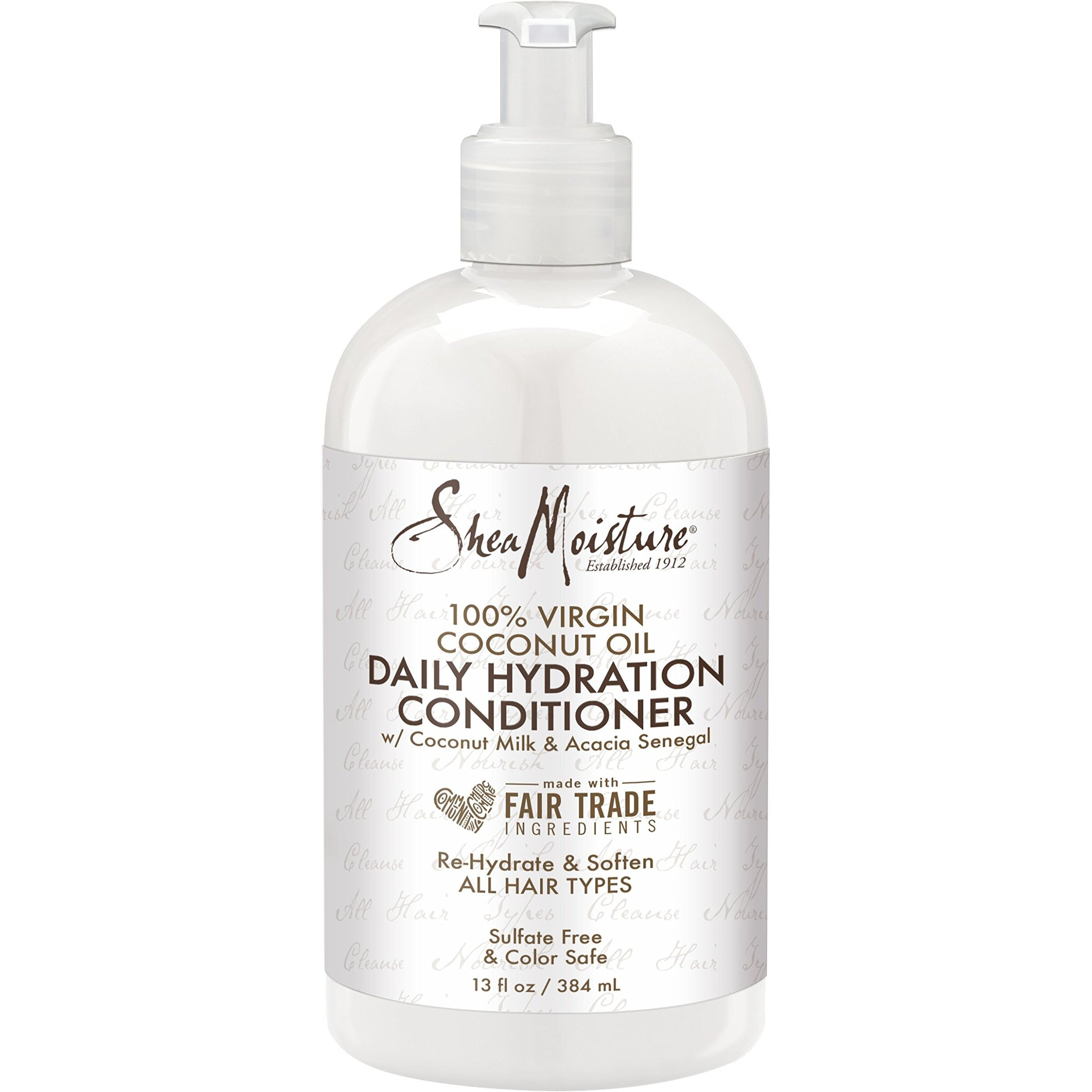 Sheamoisture Daily Hydrating Conditioner For All Hair Types 100% Virgin Coconut Oil Sulfate-Free 13 Oz (Packaging May Vary)