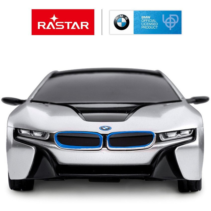 Rastar Bmw I8 Rc Car Bmw I8 1/24 Remote Control Car, Bmw Toy Car - Silver