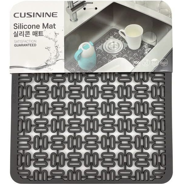 Silicone Sink Protectors For Kitchen Sink, Dish Drying Mat, Protector For Stainless Steel Sink, Adjustable, Flexible And Heat Resistant