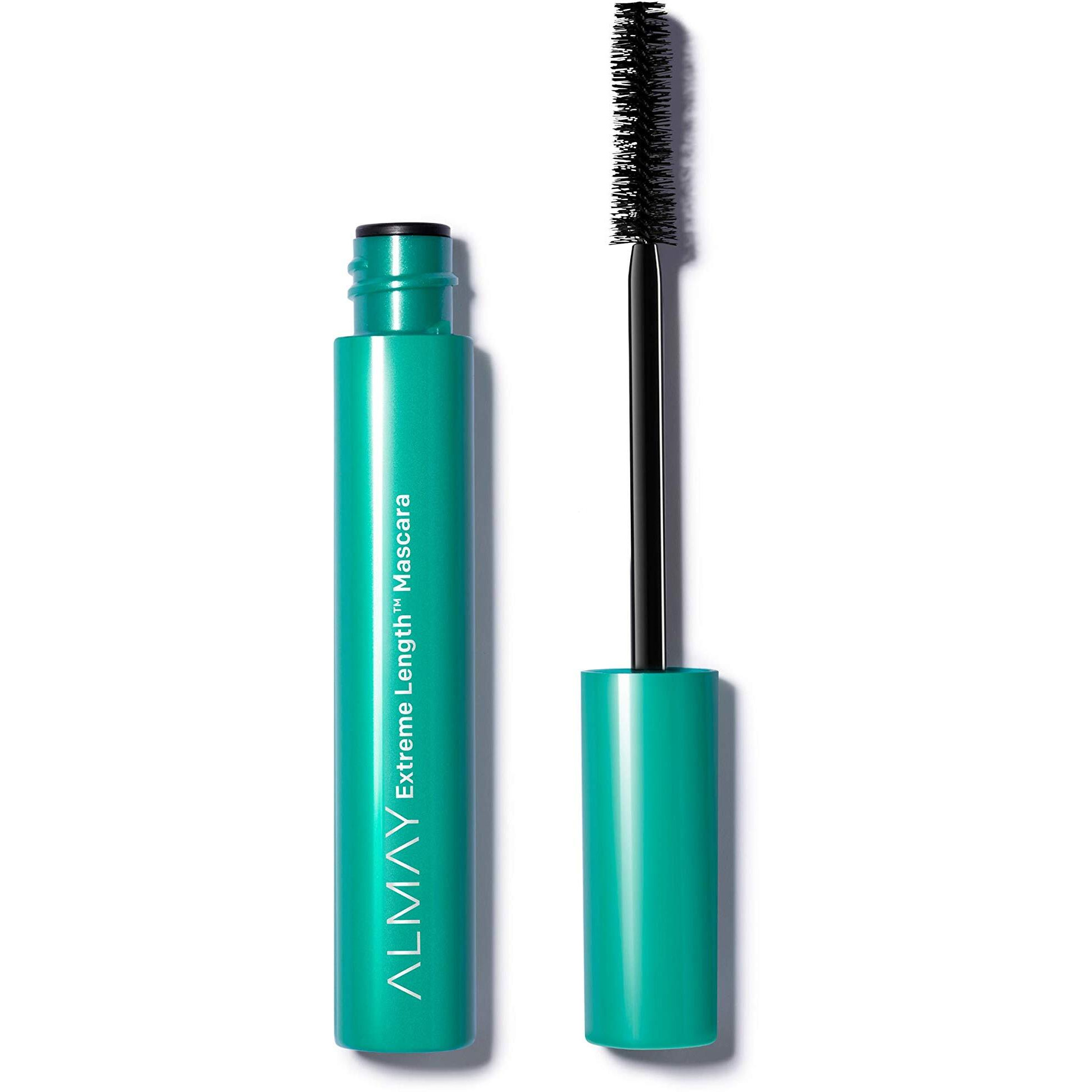 Almay Extreme Length Mascara, Strengthening Anti-Breakage Formula, Hypoallergenic-Fragrance Free, Ophthalmologist Tested For Sensitive Eyes, 020 Black, 0.21 Fl Oz