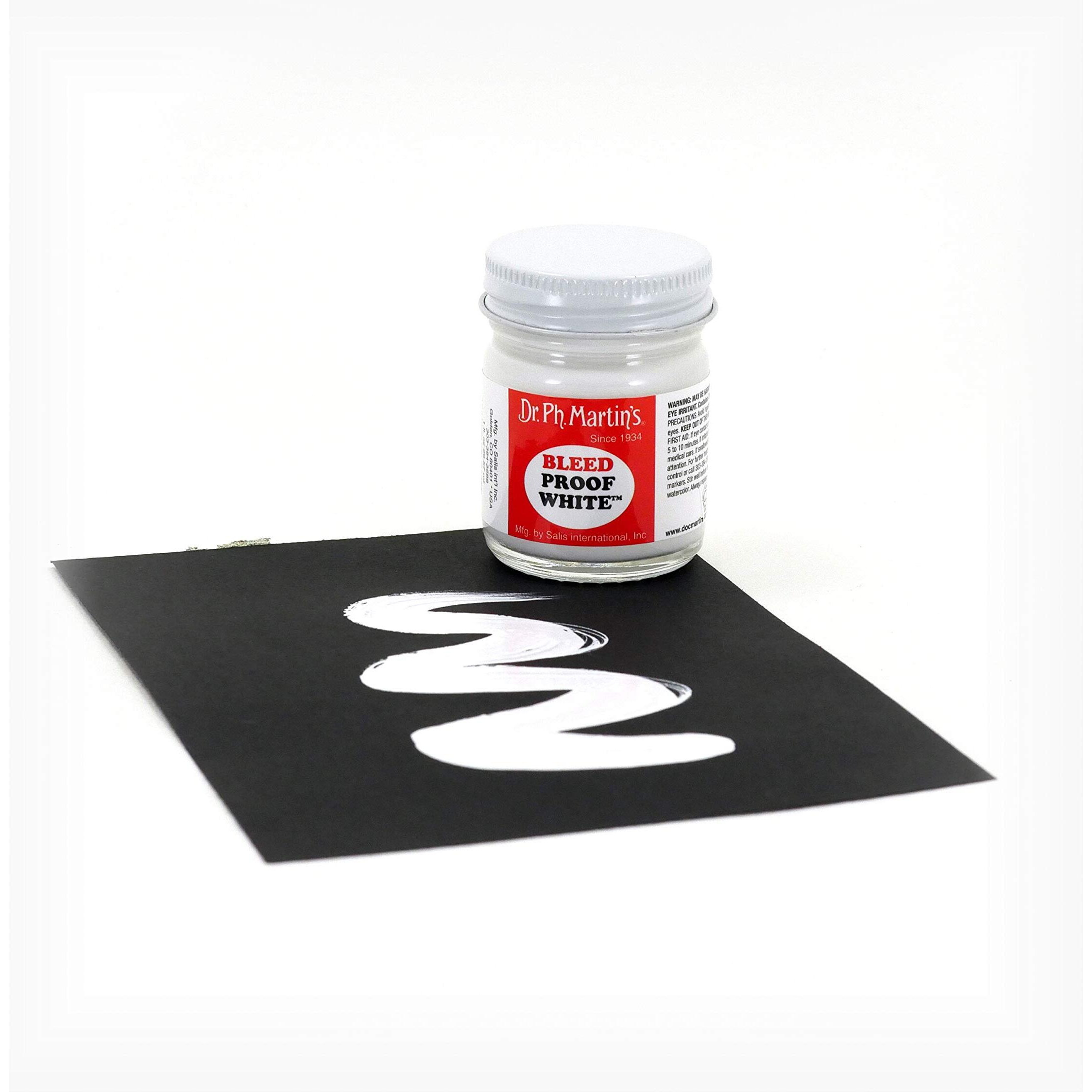 Dr. Ph. Martin's Bleedproof White Fine Art Paint, 1 Ounce (Pack Of 1)