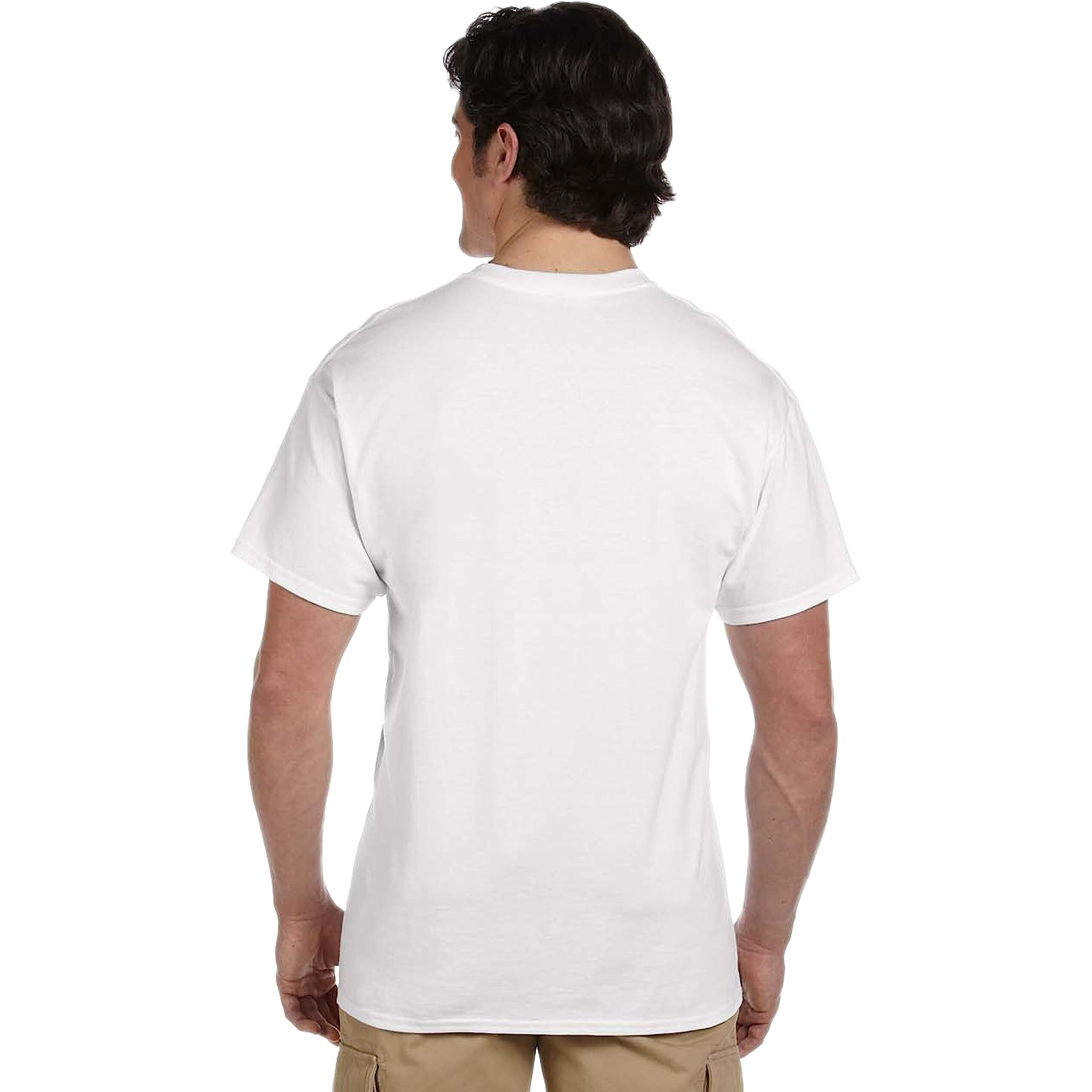 Fruit Of The Loom Mens Sf45R Undershirt, Regular - Crew - 4 Pack White, Medium Us