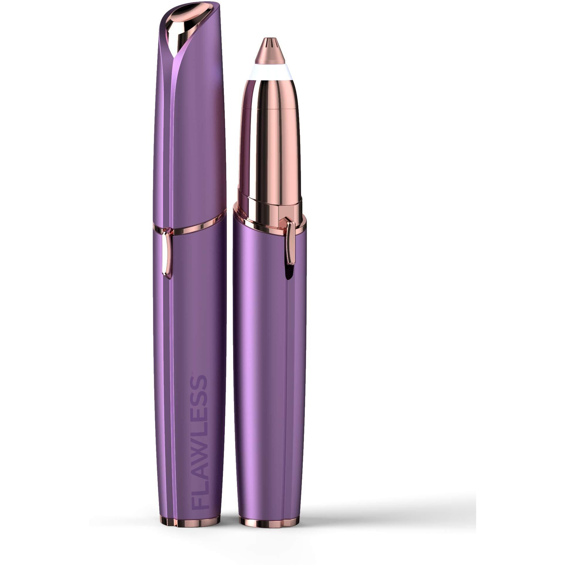 Finishing Touch Flawless Brows Remover, Electric Eyebrow Razor For Women With Led Light For Instant And Painless Hair Removal