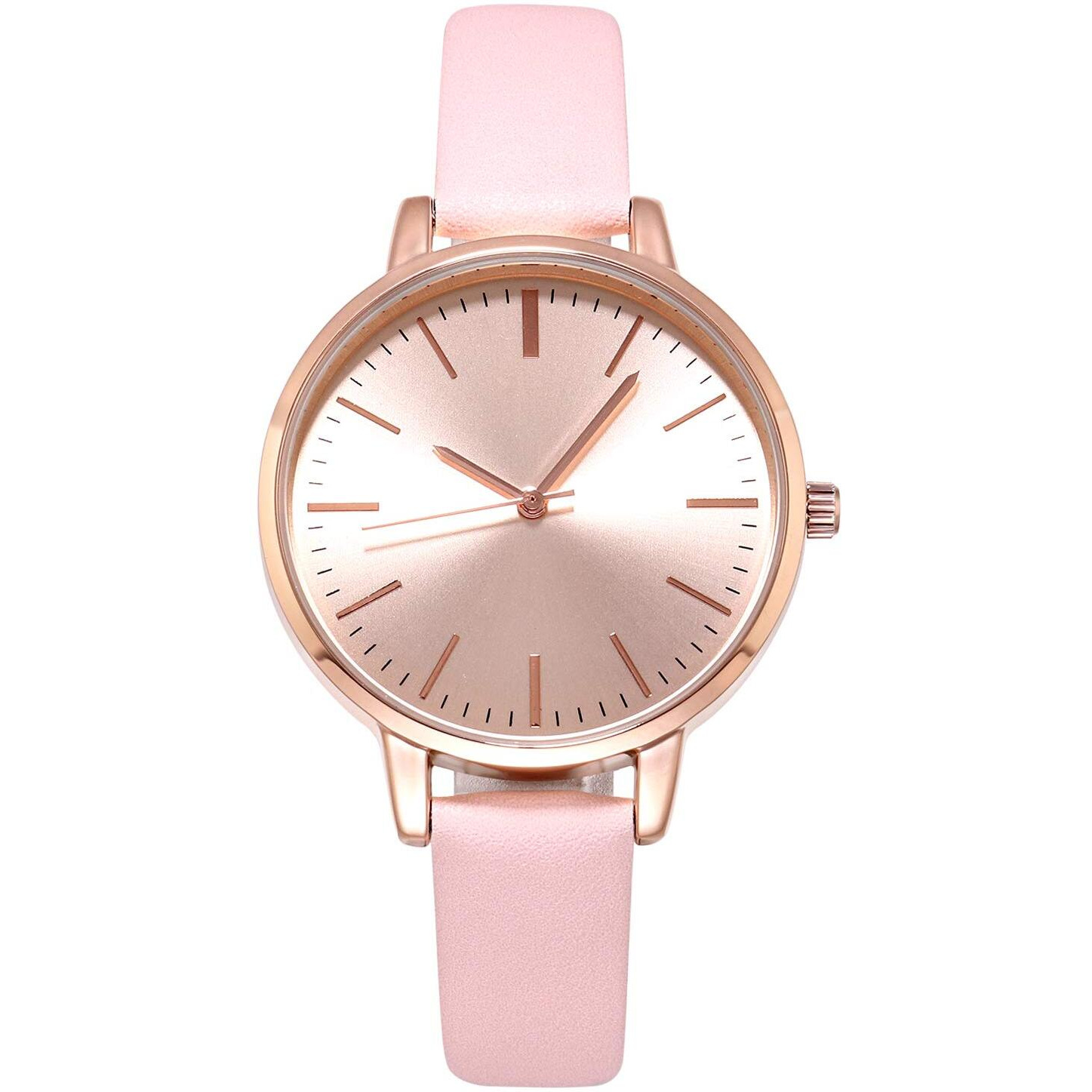 Kimomt Women's Watches Leather Band Luxury Quartz Watches Waterproof Fashion Creative Wristwatch For Women Ladies