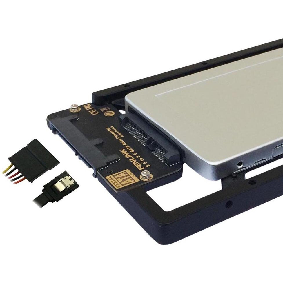 Fenlink 6Gb 2.5In To 3.5In Internal Ssd Hard Drive Sata Drive Converter
