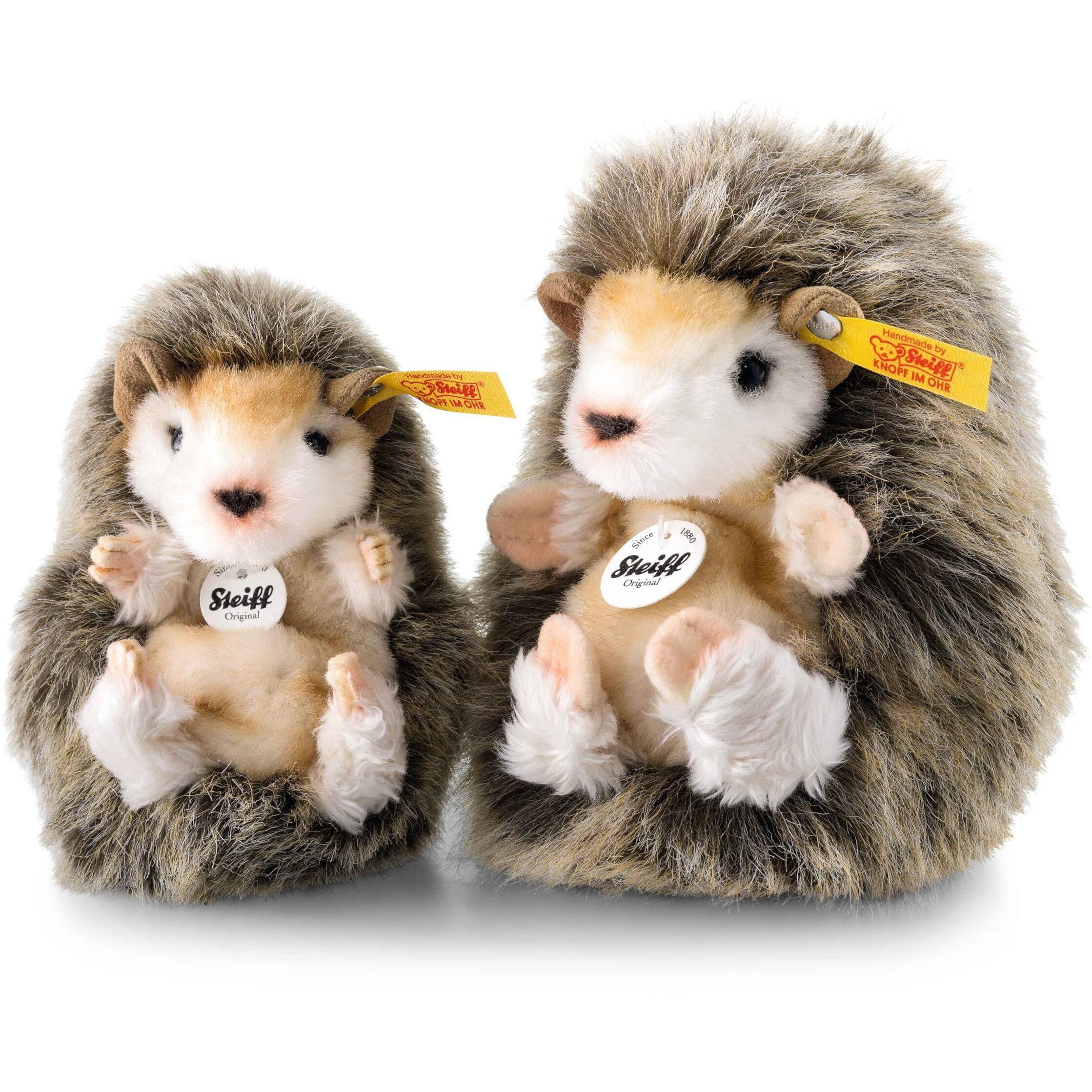 Steiff Joggi Brown Baby Hedgehog - Cherished Heirloom Plush Toy, 4 Inches