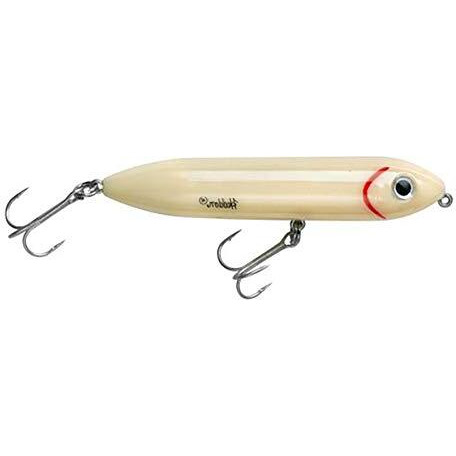 Heddon Super Spook Topwater Fishing Lure For Saltwater And Freshwater, Bone, Jr (1/2 Oz)