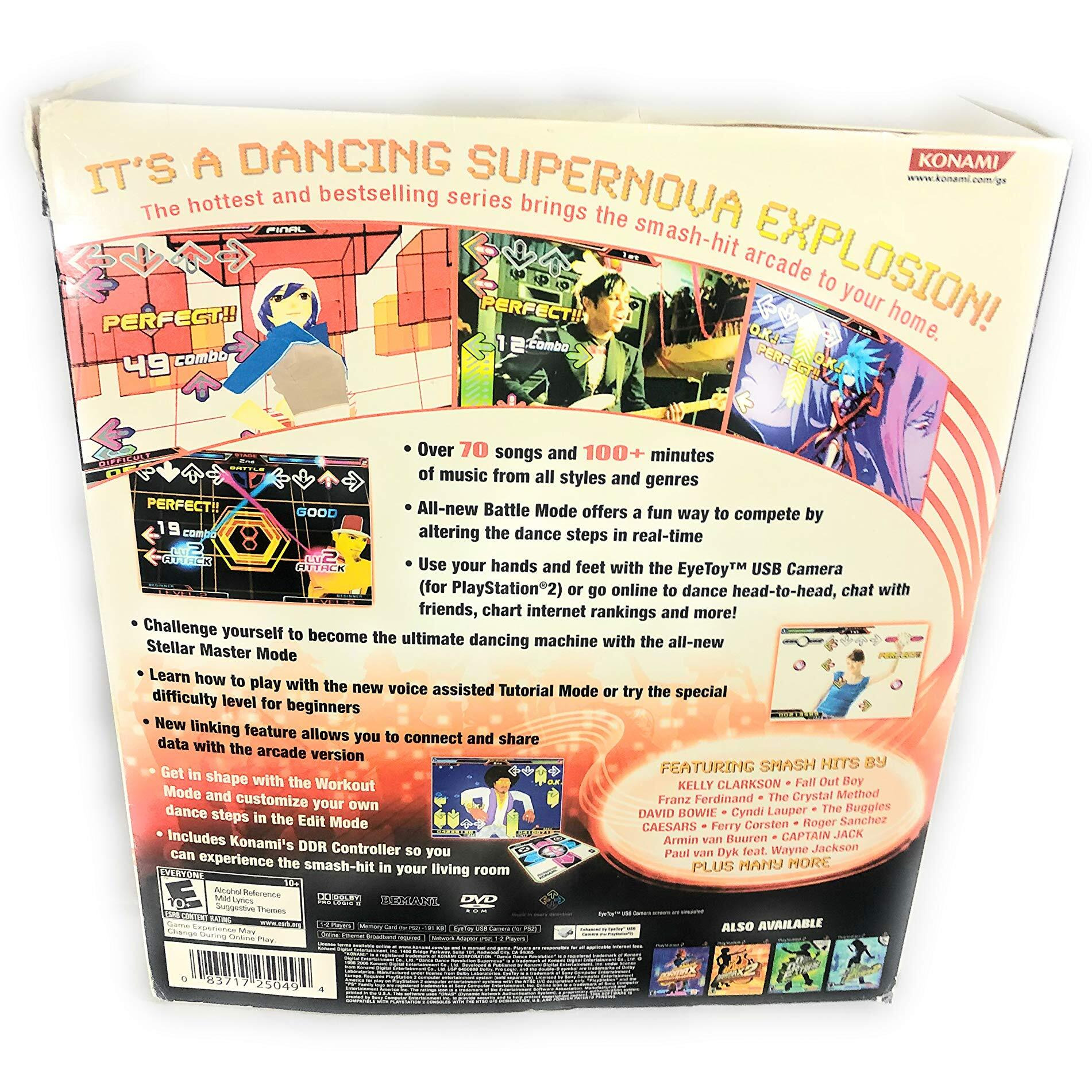 Dance Dance Revolution Supernova Bundle - Playstation 2