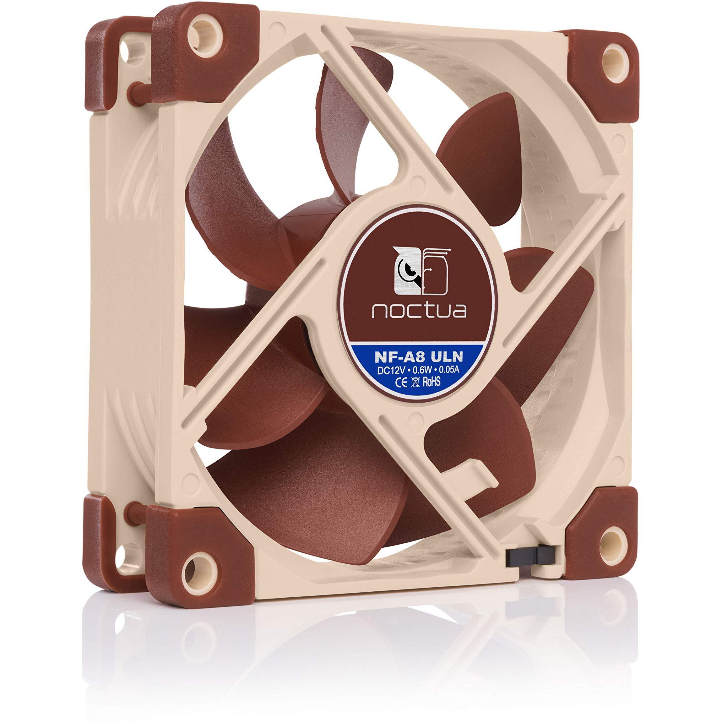 Noctua Nf-A8 Uln, Ultra Quiet Silent Fan, 3-Pin (80Mm, Brown)