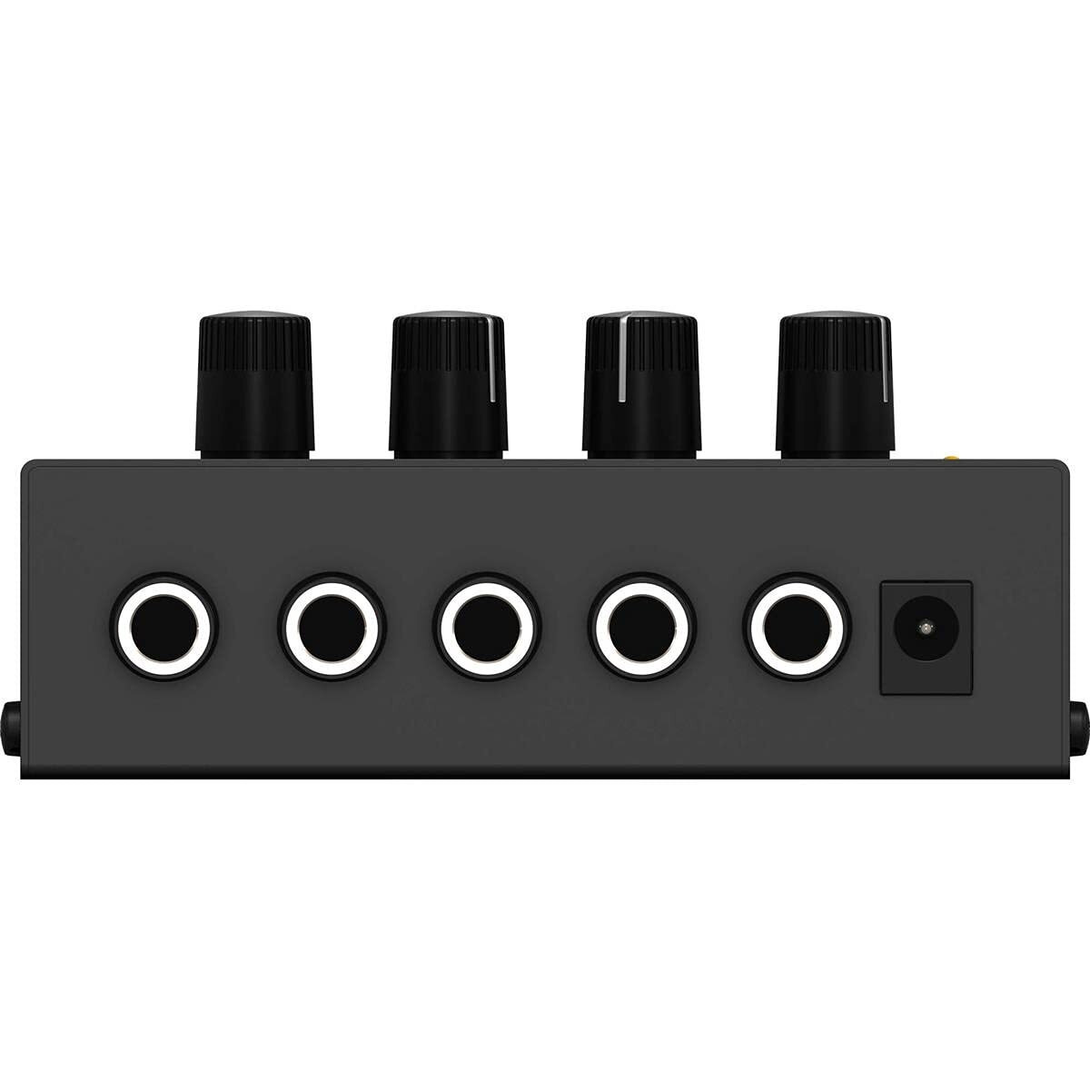 Behringer Micromix Mx400 Ultra Low-Noise 4-Channel Line Mixer, 4.7 Kohms Input Impedance, Output Impedance 80 Ohms