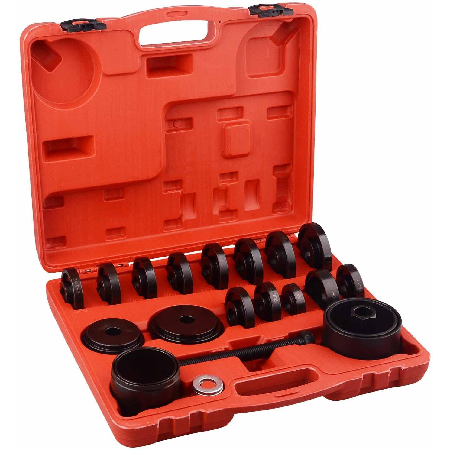 Dayuan 23Pcs Fwd Front Wheel Drive Bearing Removal Tool, Wheel Bearing Press Kit Bearing Adapters Bearing Installer Tool