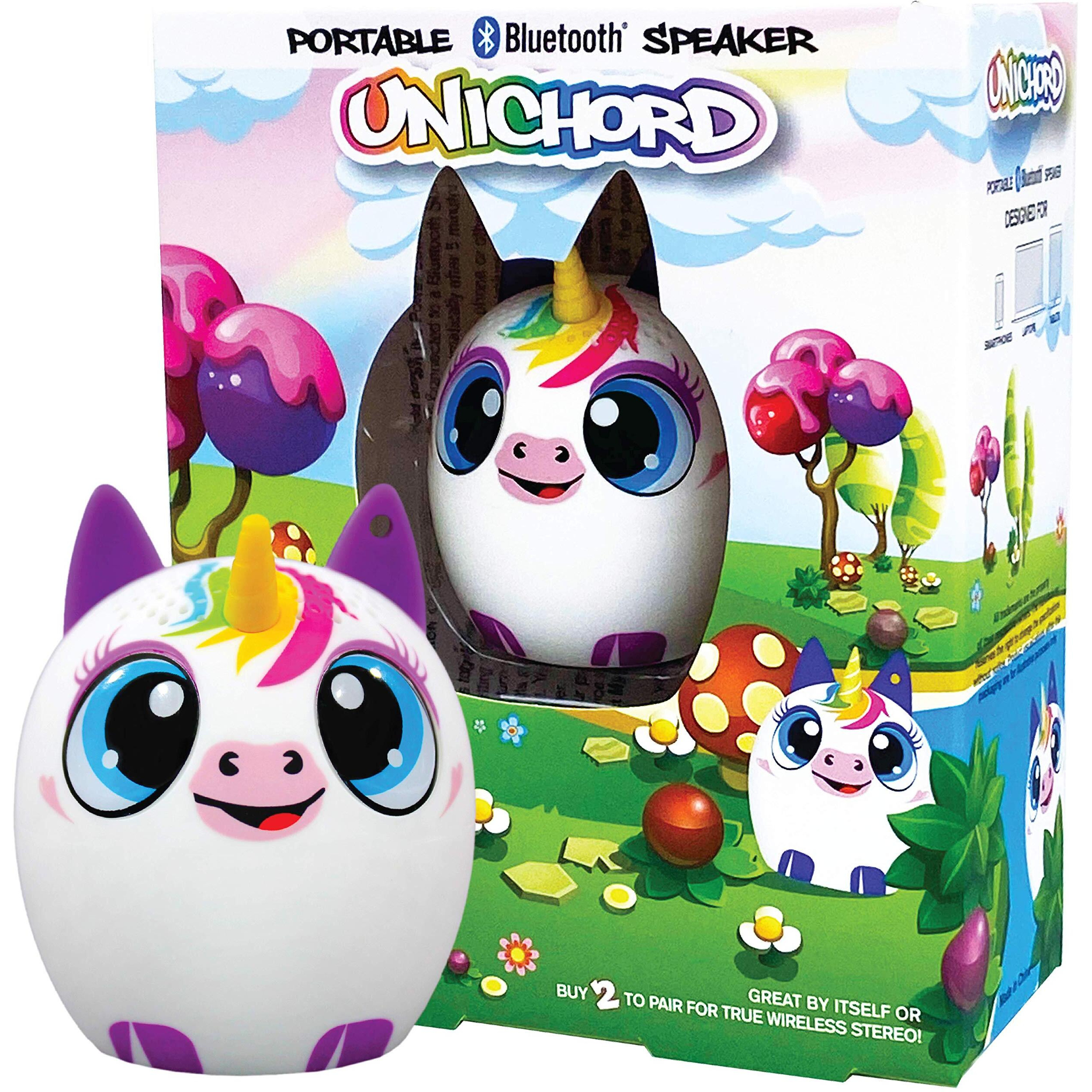 My Audio Pet Mini Bluetooth Animal Wireless Speaker For Kids Of All Ages - True Wireless Stereo - Pair With Another Tws Pet For Powerful Rich Room-Filling Sound (Unichord)